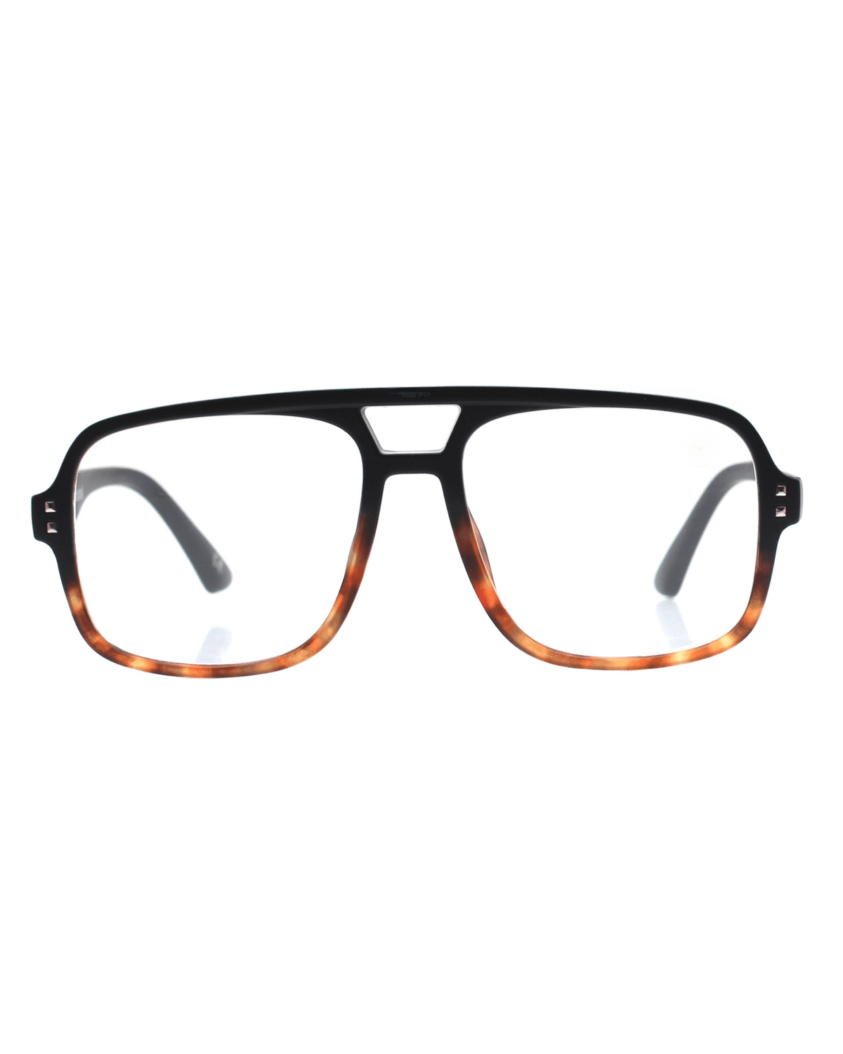12PM READING GLASSES BLACK TORT
