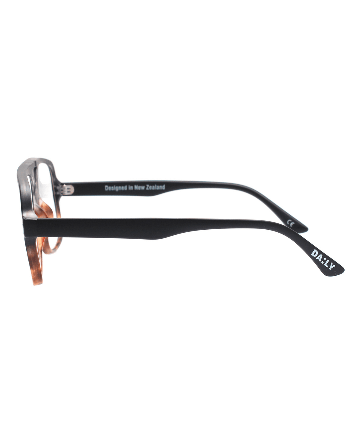 12PM READING GLASSES BLACK TORT