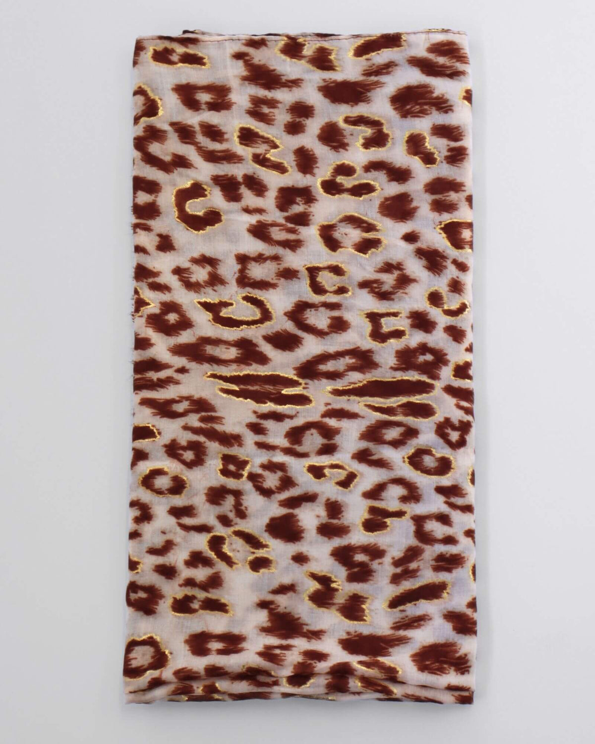 AVERY SCARF BEIGE LEOPARD