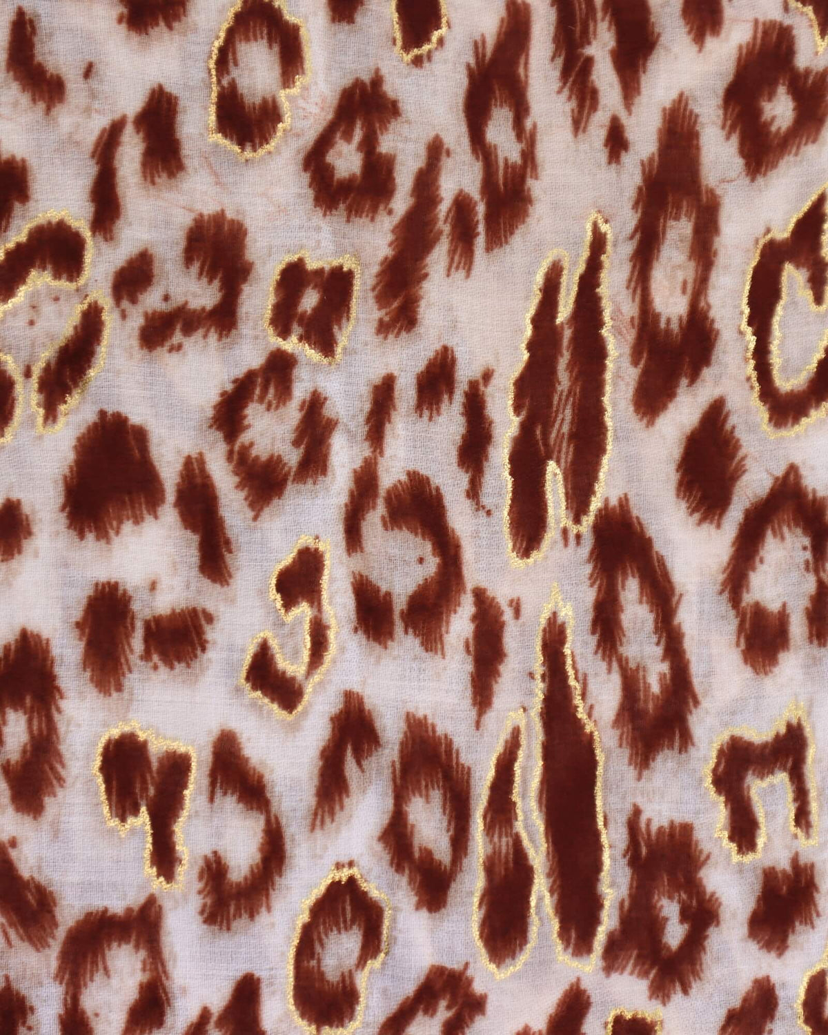 AVERY SCARF BEIGE LEOPARD