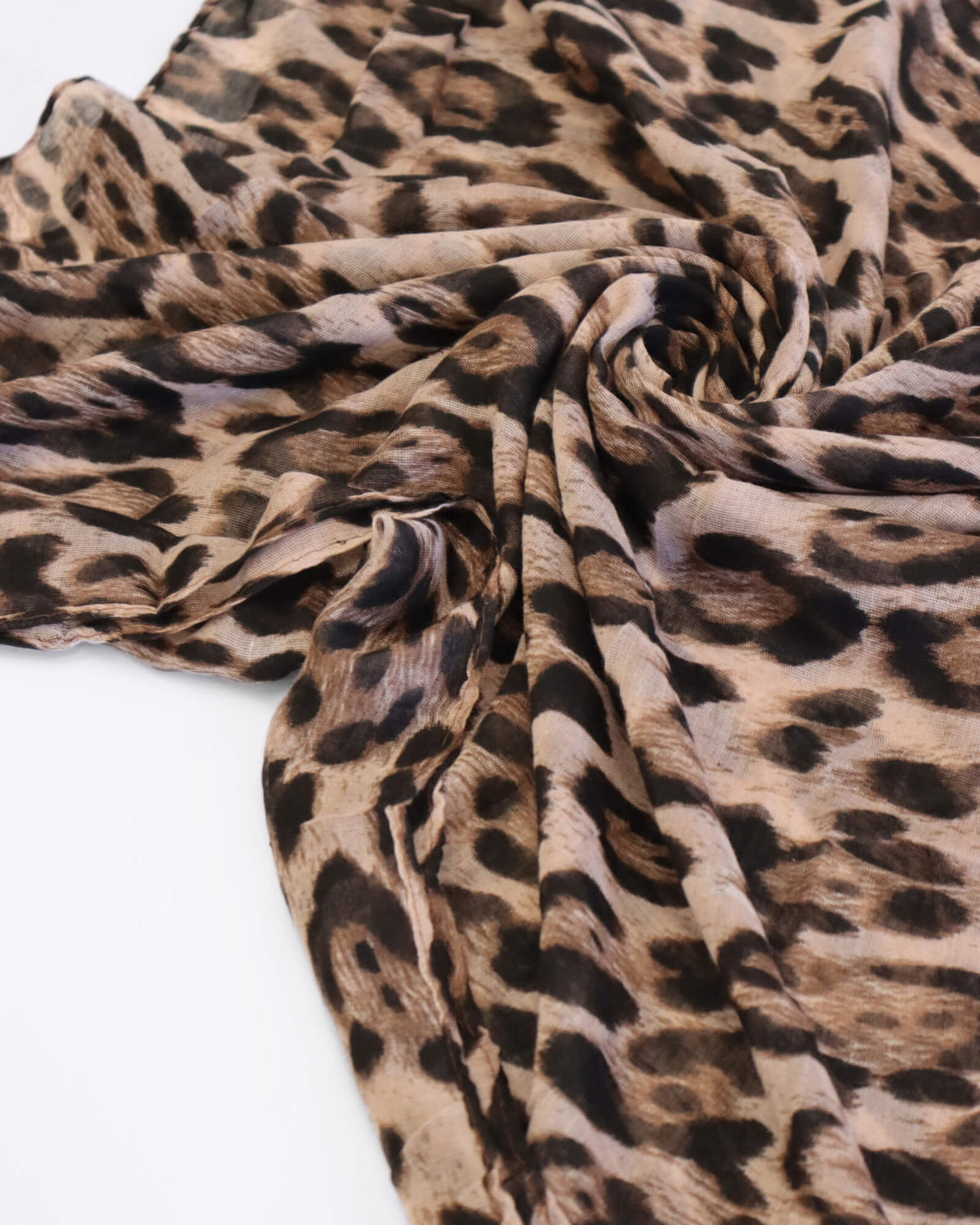 AVERY SCARF BROWN LEOPARD