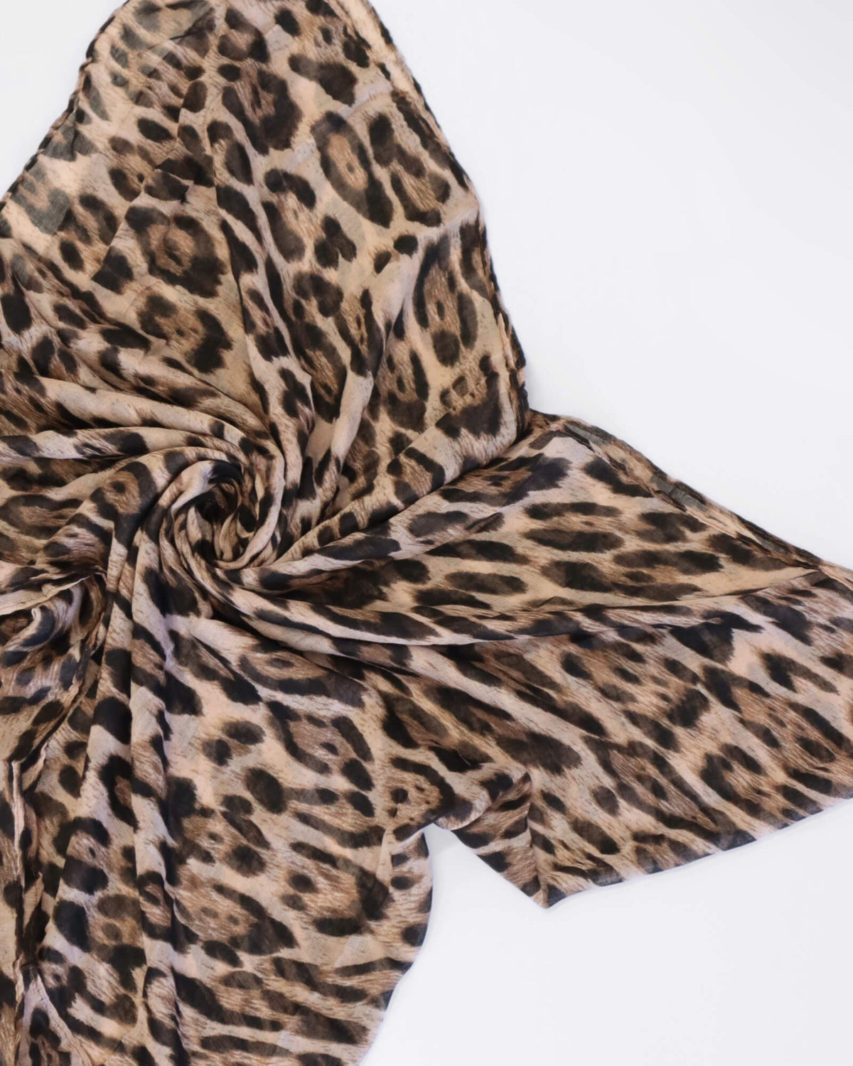 AVERY SCARF BROWN LEOPARD