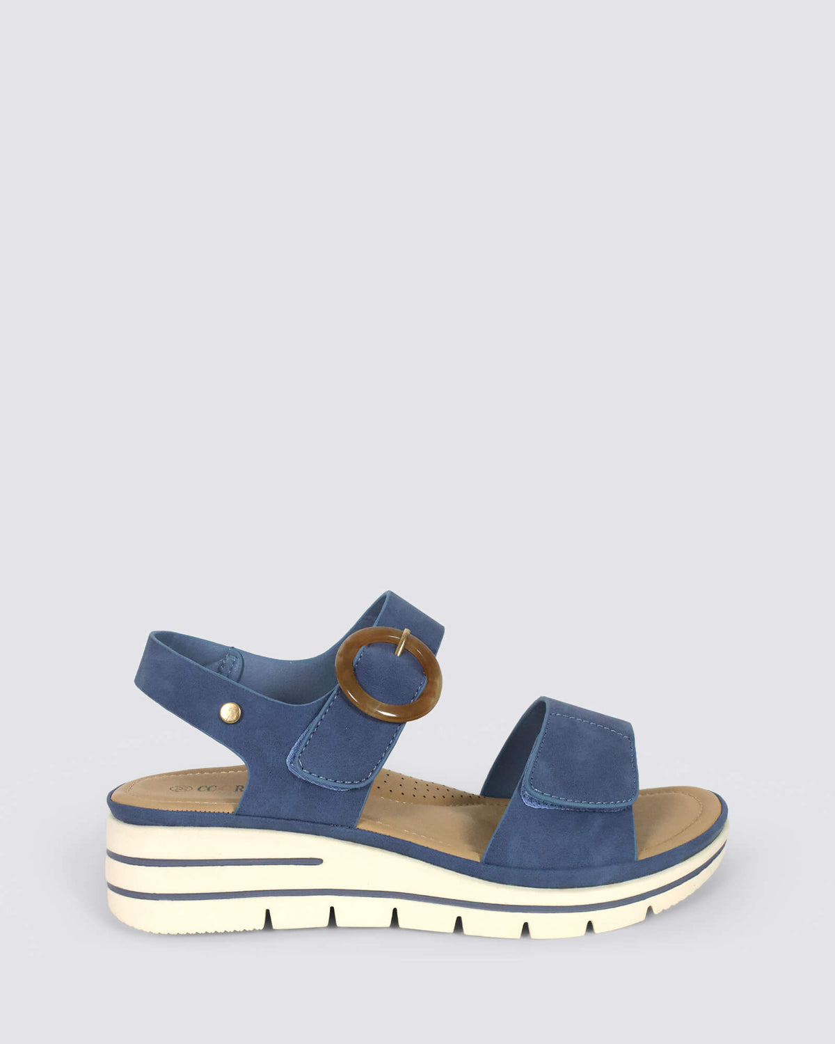 YARRA WEDGE SANDALS DENIM