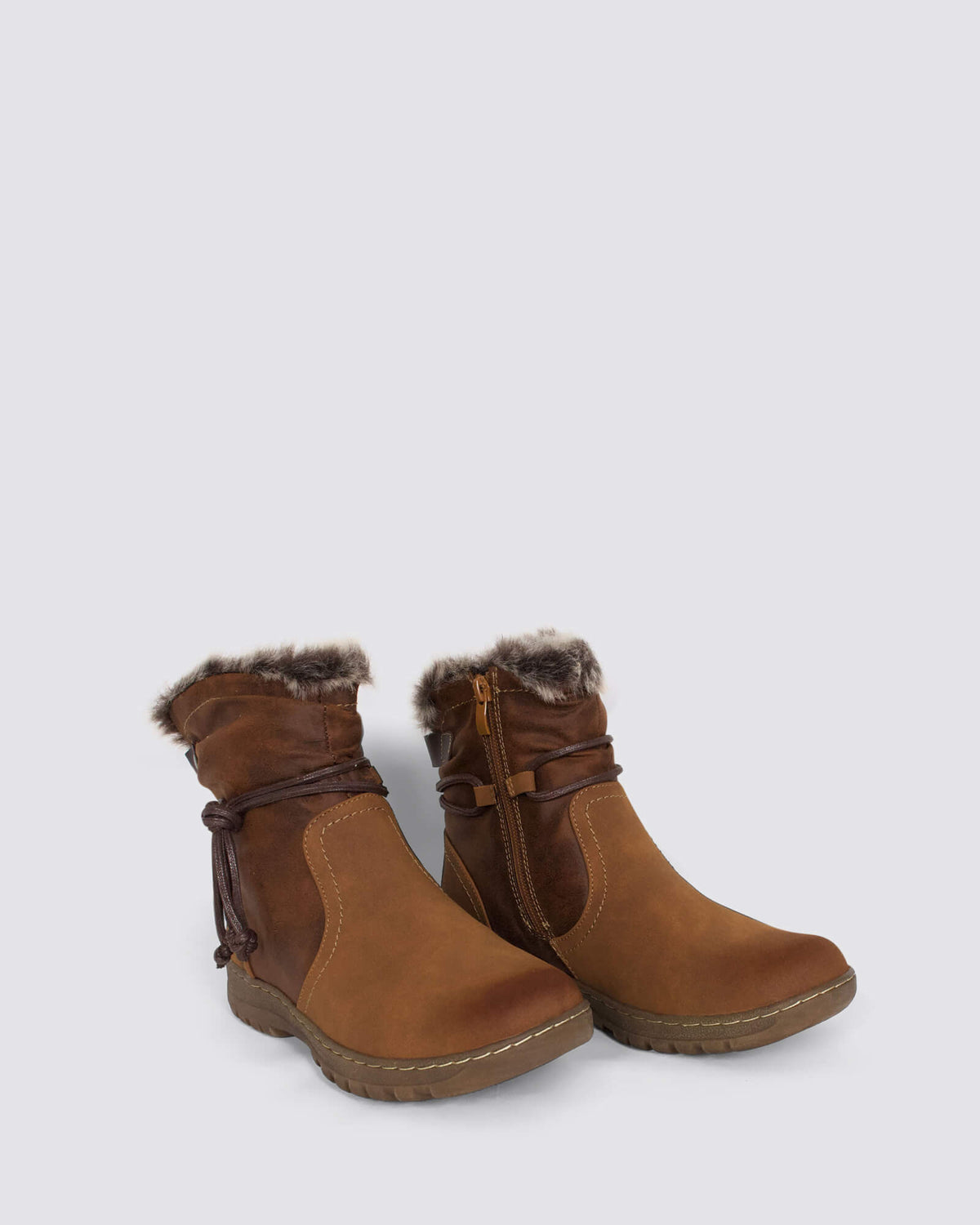 GEMMA ANKLE BOOTS BROWN