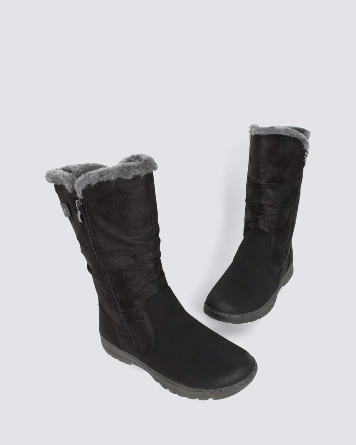 GOOSE TALL BOOTS BLACK
