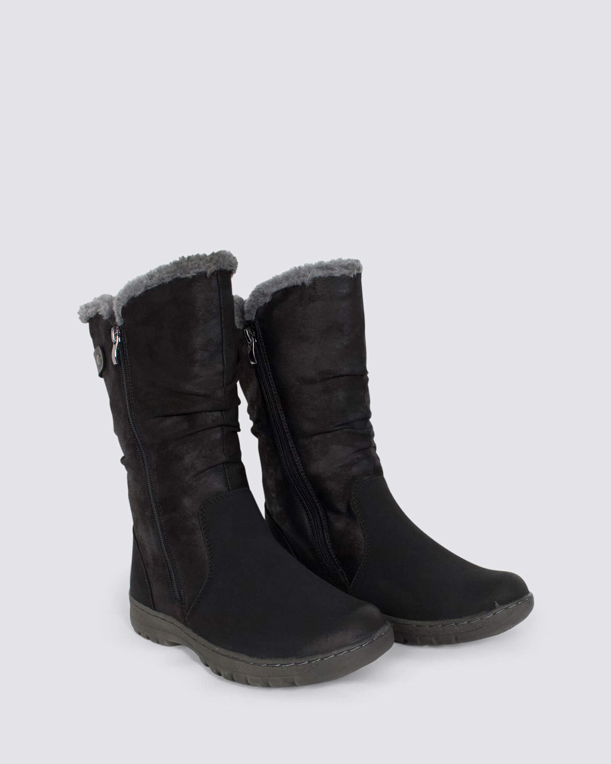 GOOSE TALL BOOTS BLACK