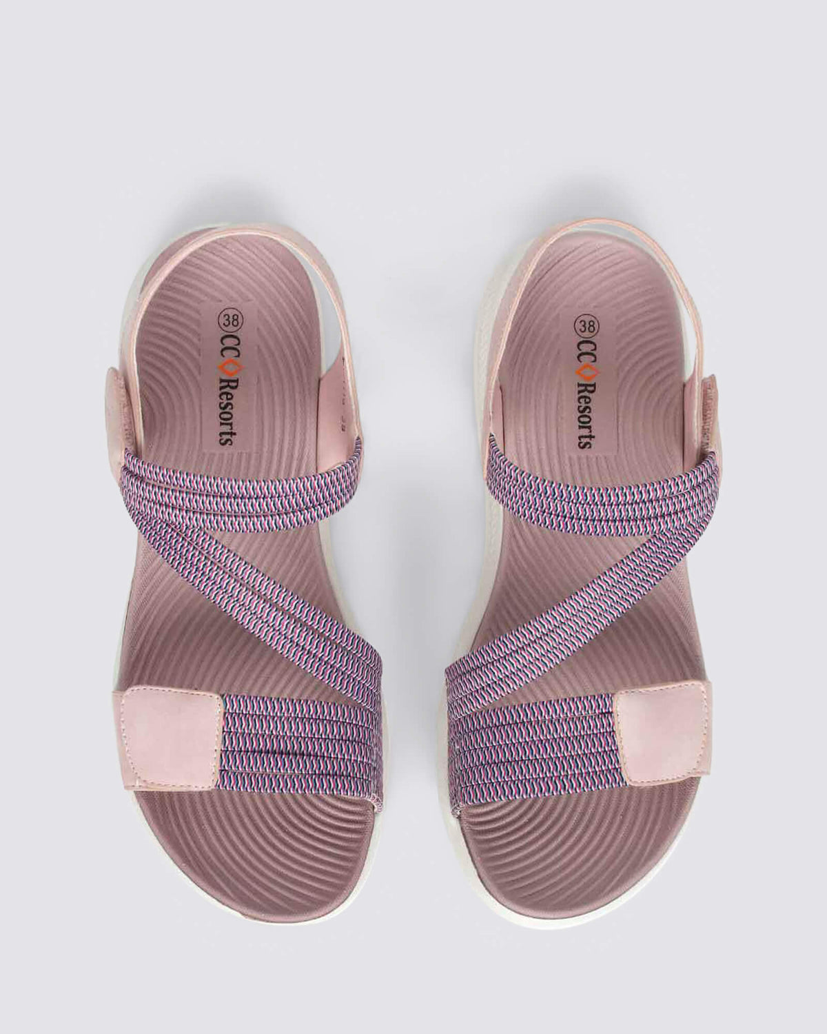 FLORRIE SANDALS BLUSH MULTI