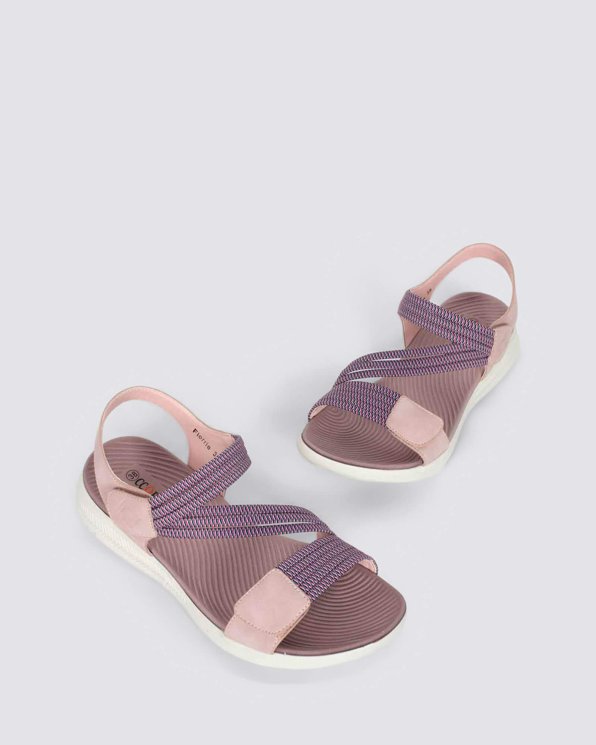 FLORRIE SANDALS BLUSH MULTI