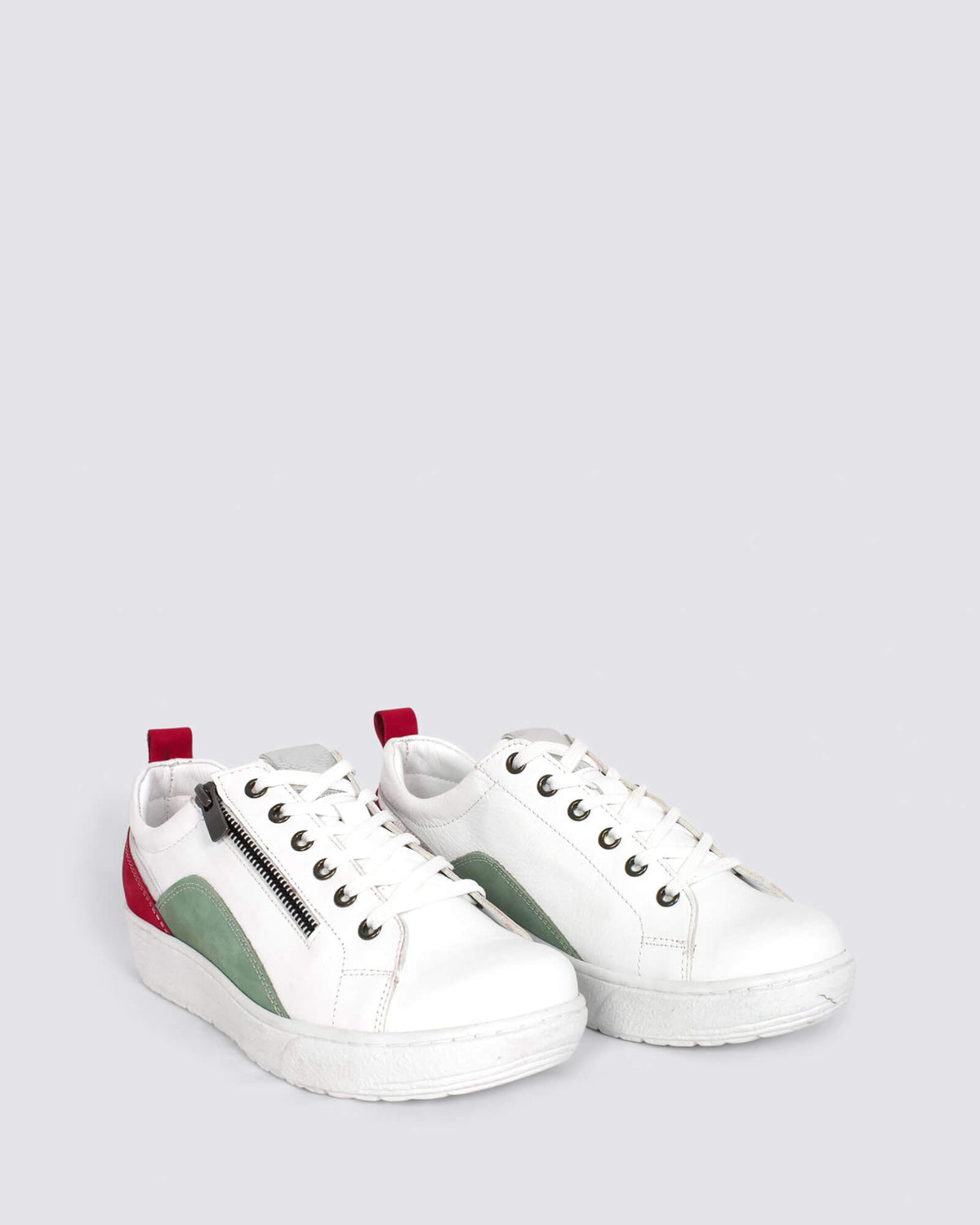 EG22 SNEAKERS WHITE MINT LEATHER