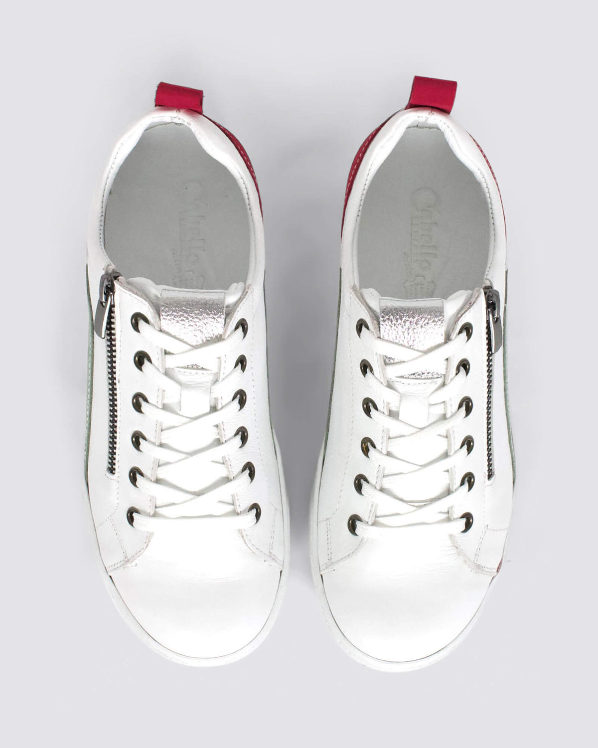 EG22 SNEAKERS WHITE MINT LEATHER