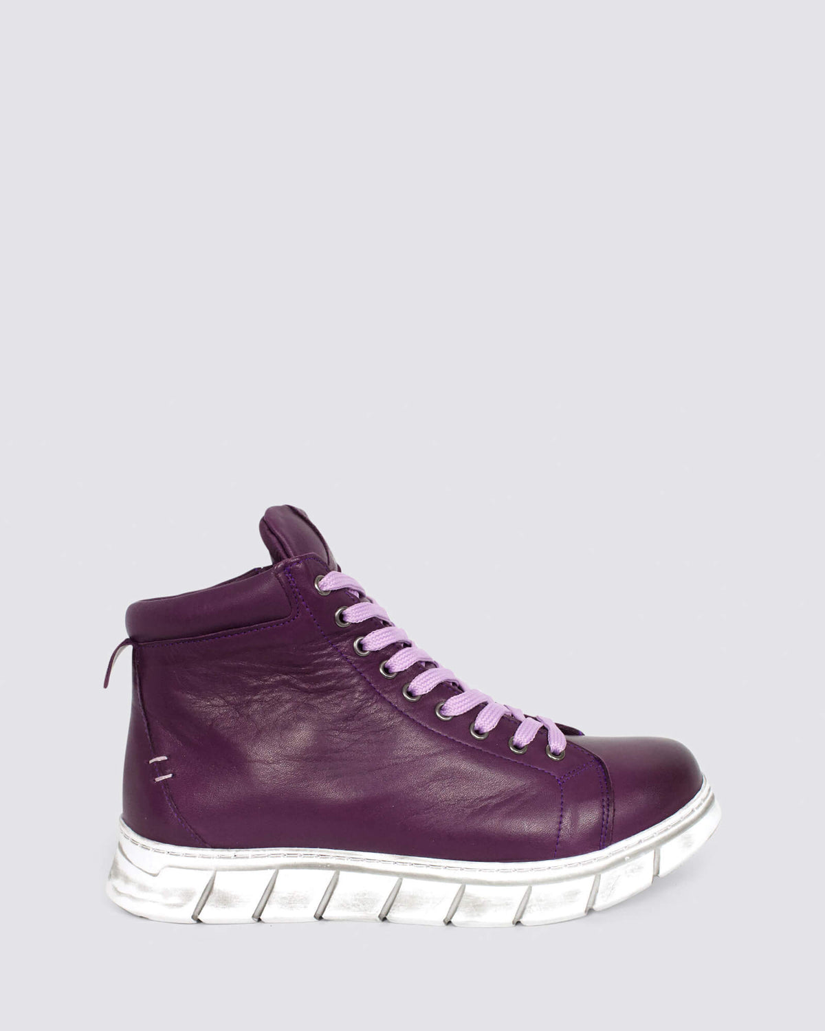 UKI SNEAKERS PURPLE LEATHER