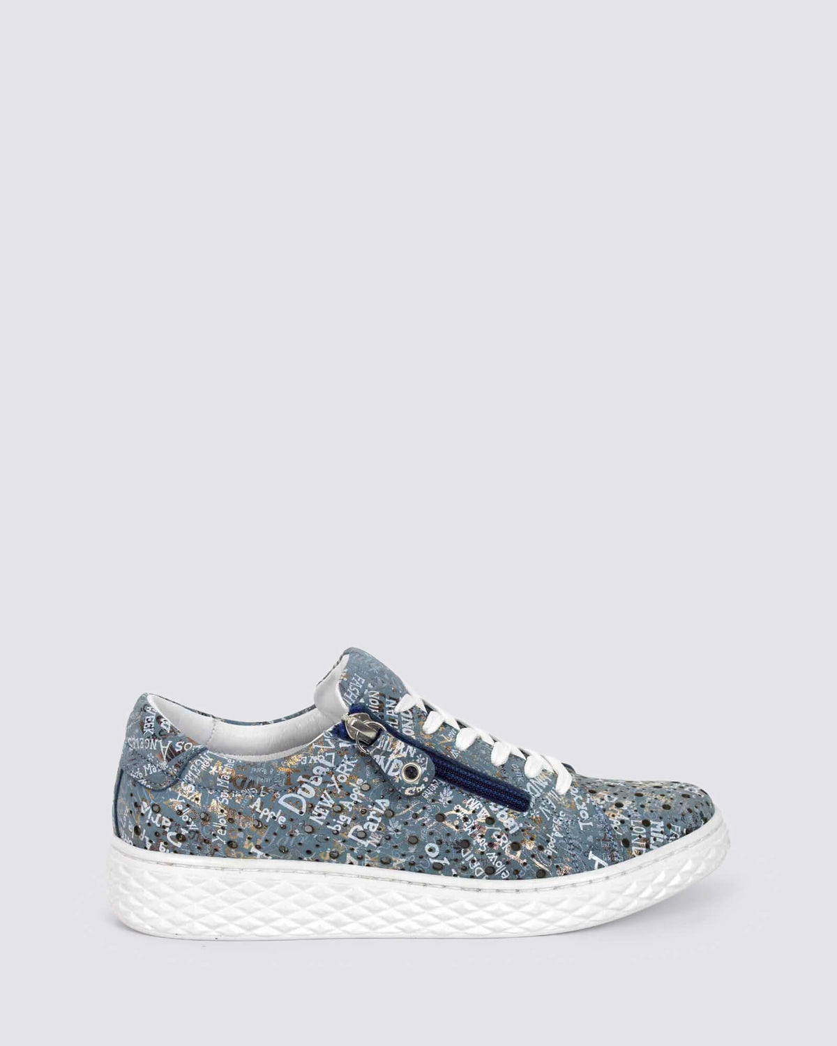 UPTOWN SNEAKERS JEANS PRINT