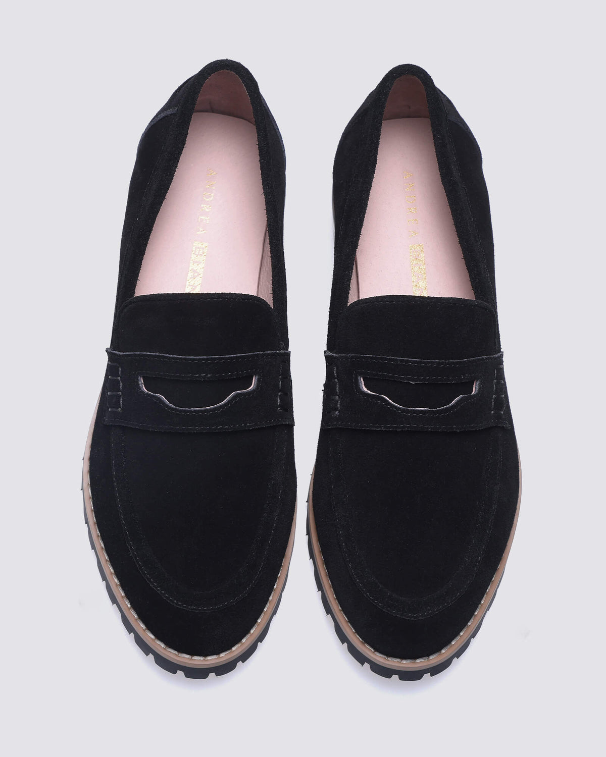 DANDY LOAFERS BLACK SUEDE LEATHER