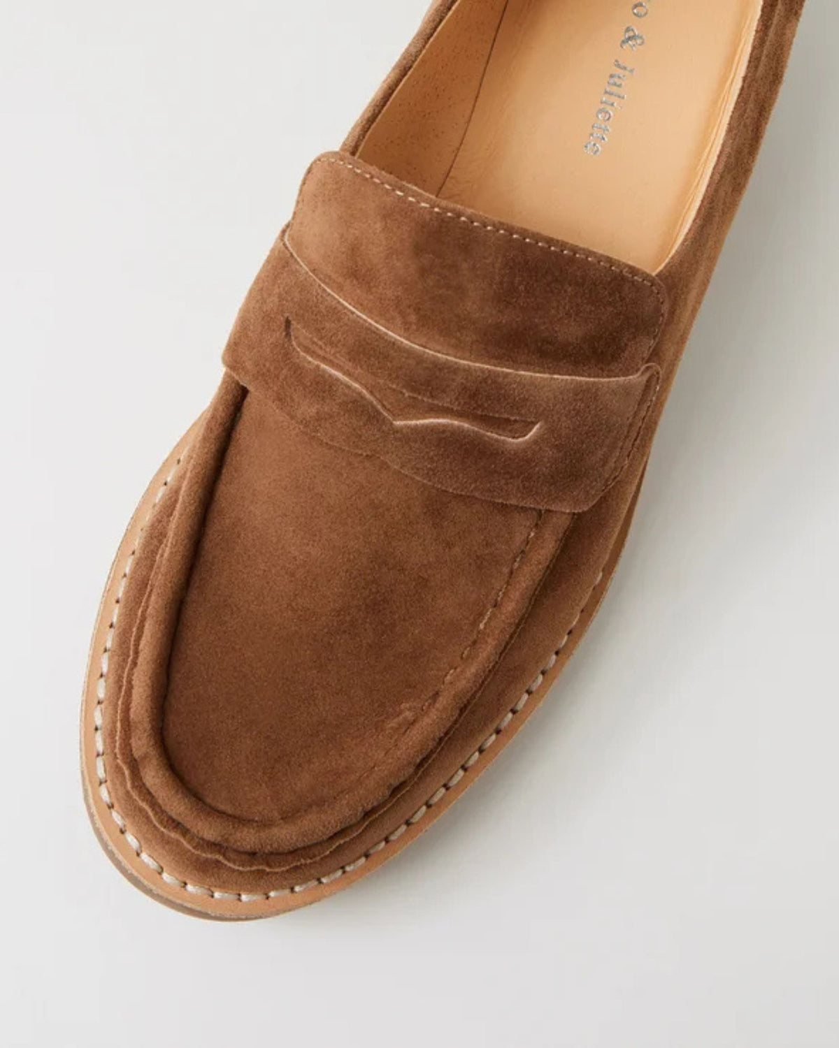 DORTE LOAFERS CHOCOLATE SUEDE