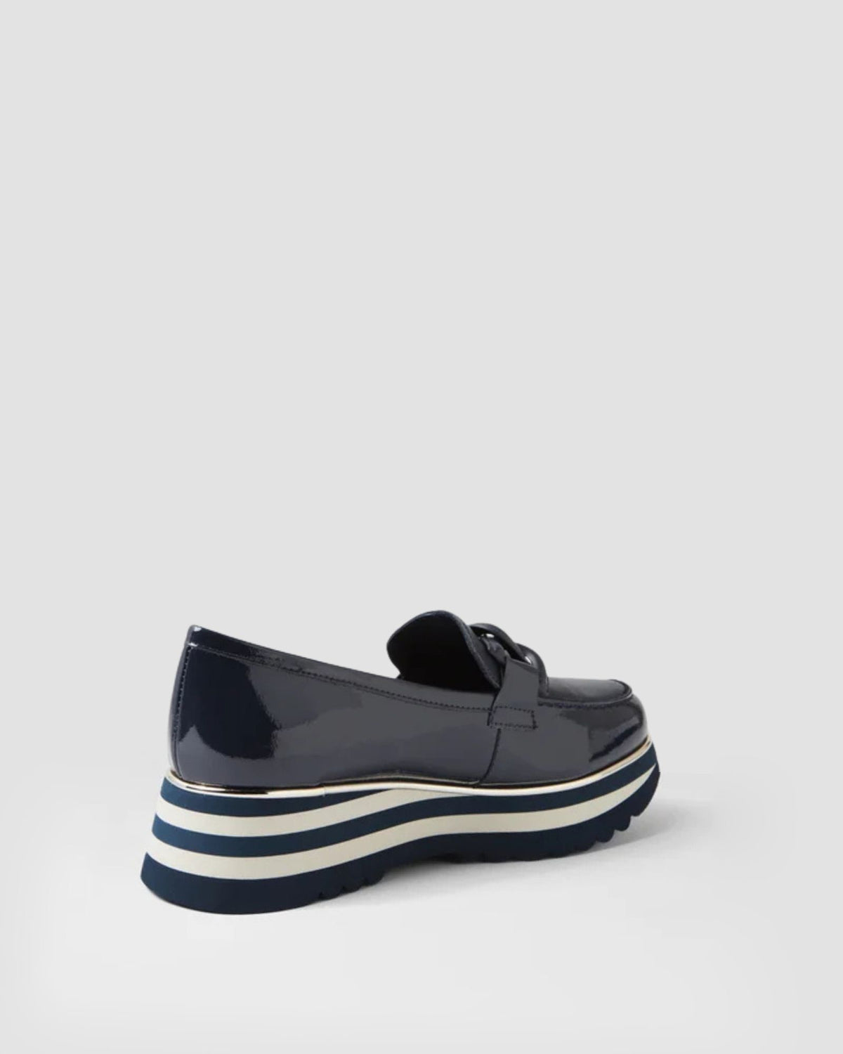 EAILA LOAFERS NAVY PATENT