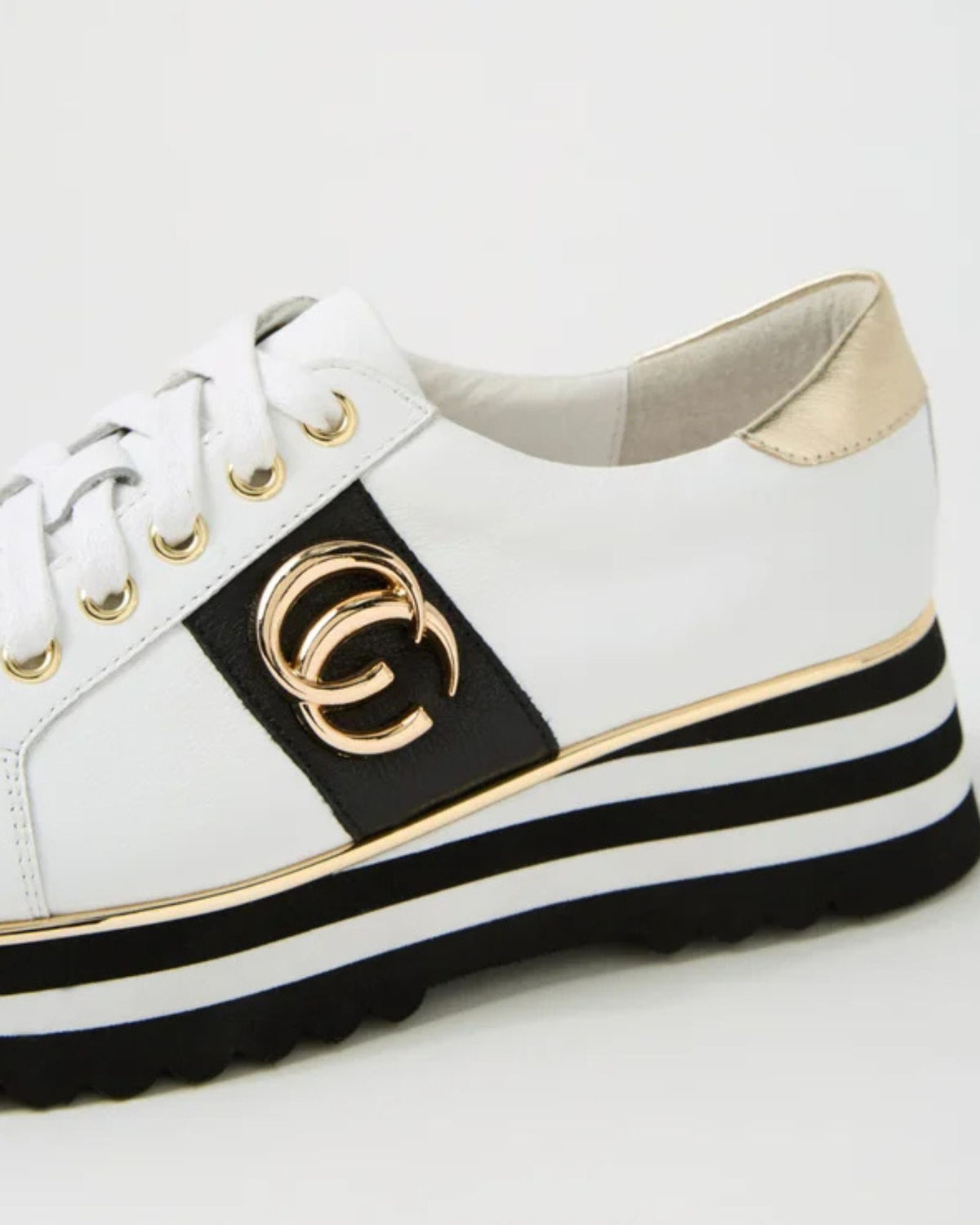 EDGEY SNEAKERS WHITE/BLACK