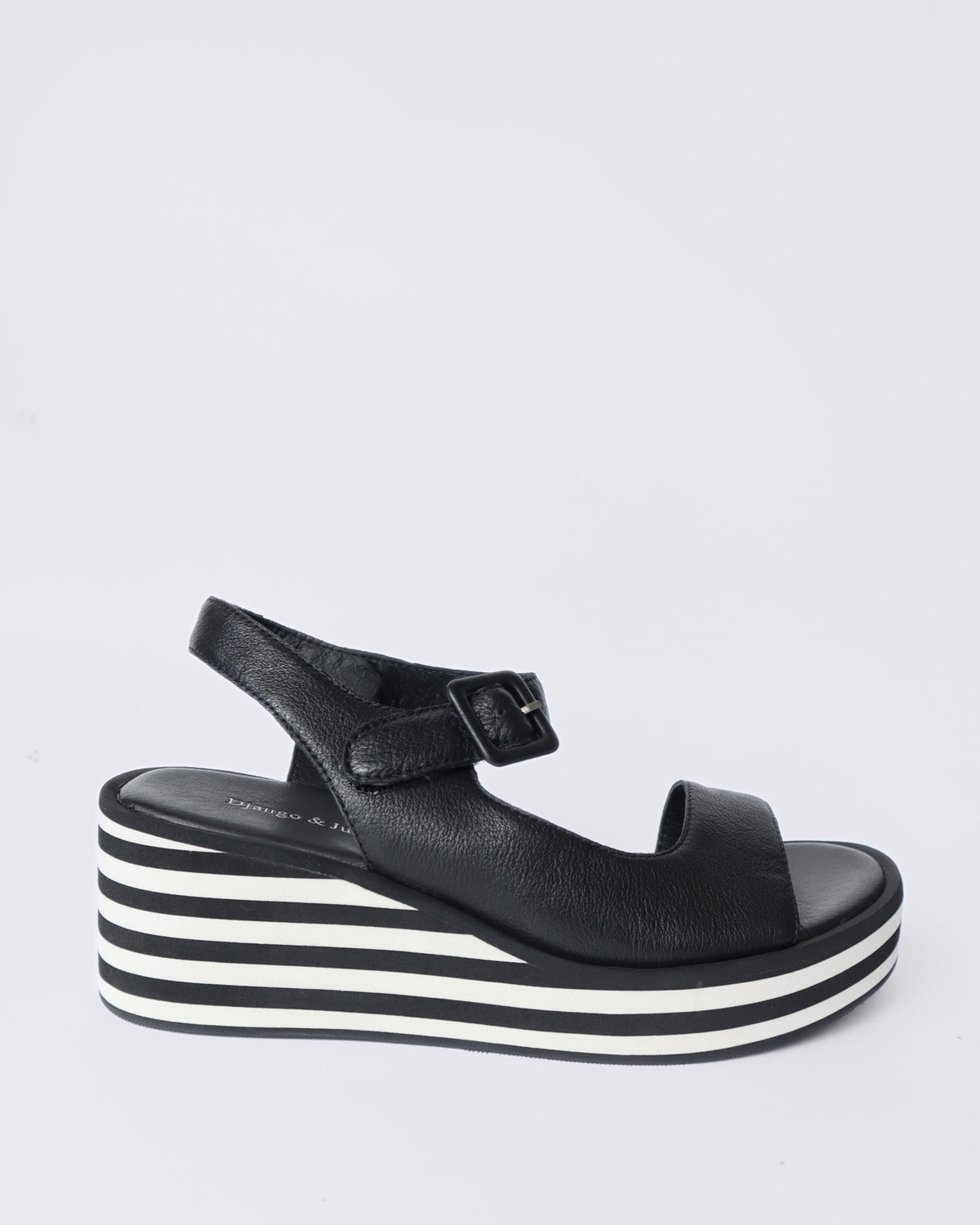 FIGG PLATFORM SANDALS BLACK