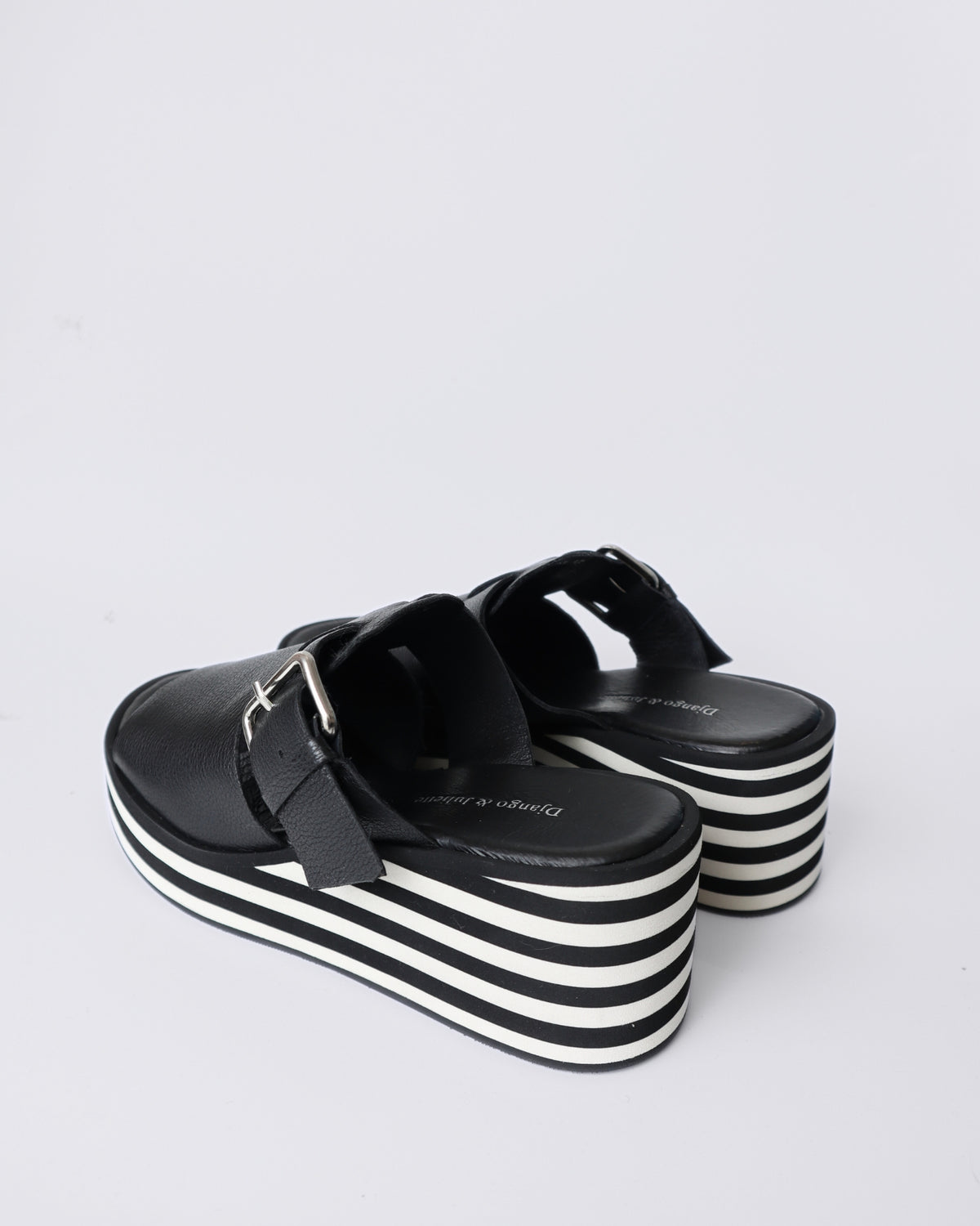 FOGAL PLATFORM SANDALS BLACK