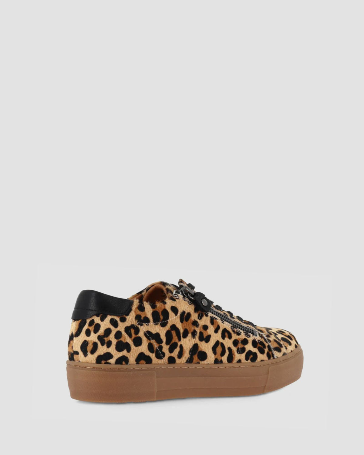 FROGGY SNEAKERS TAN LEOPARD
