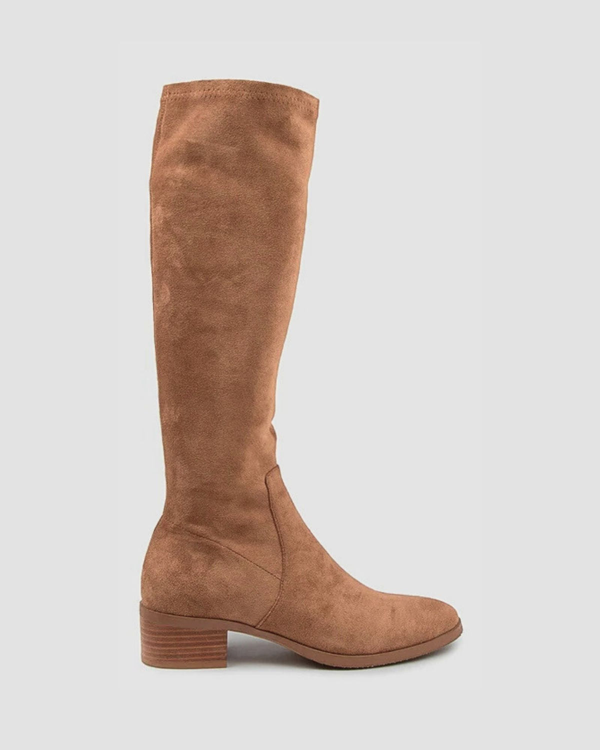 TIMOTHIE KNEE HIGH BOOTS LIGHT CHOCOLATE