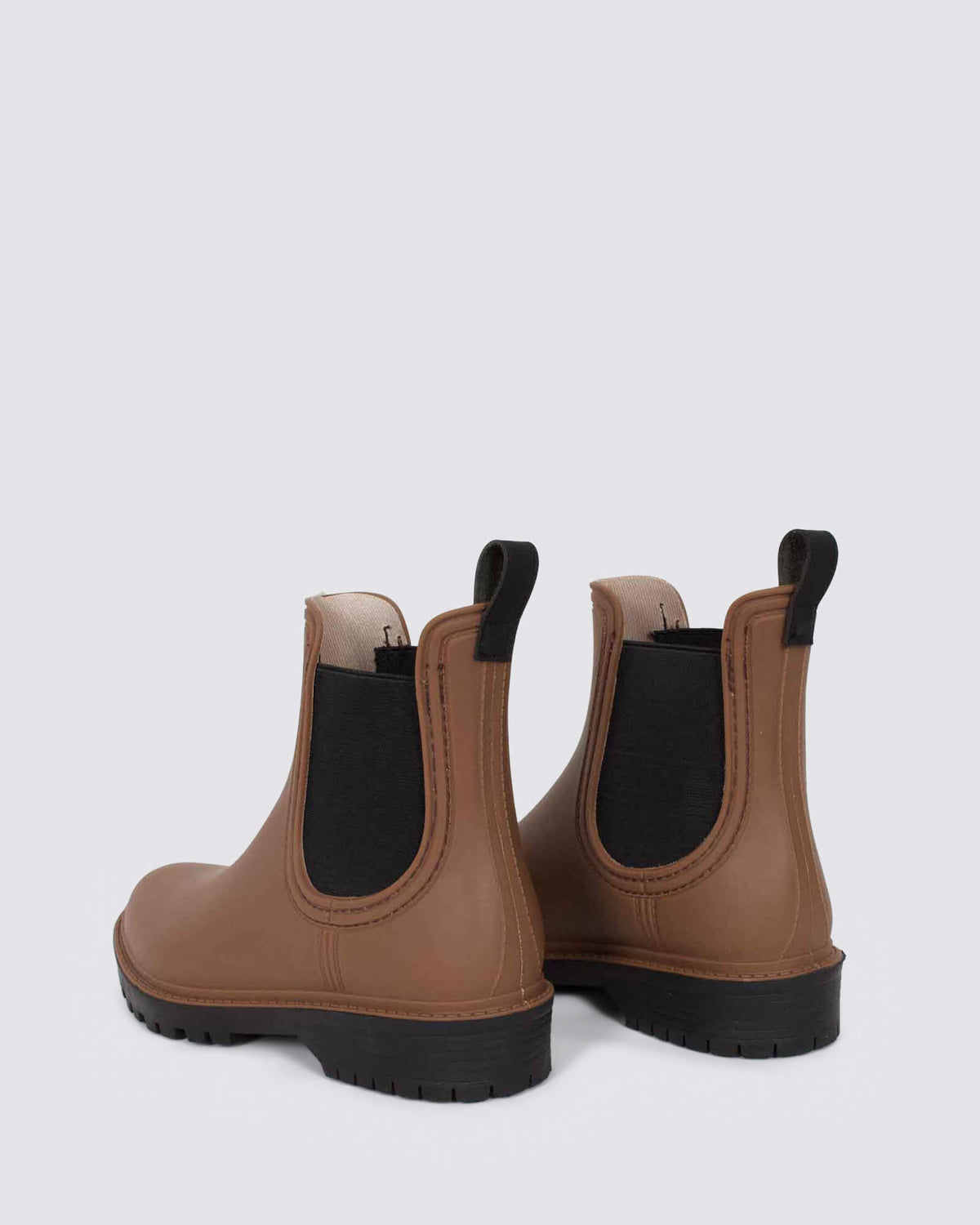 LAURINA2 GUMBOOTS CHOCOLATE/BLACK