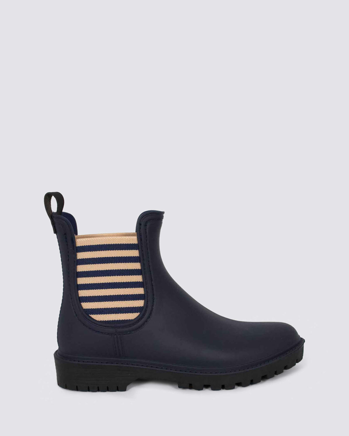LAURINA2 GUMBOOTS NAVY STRIPE