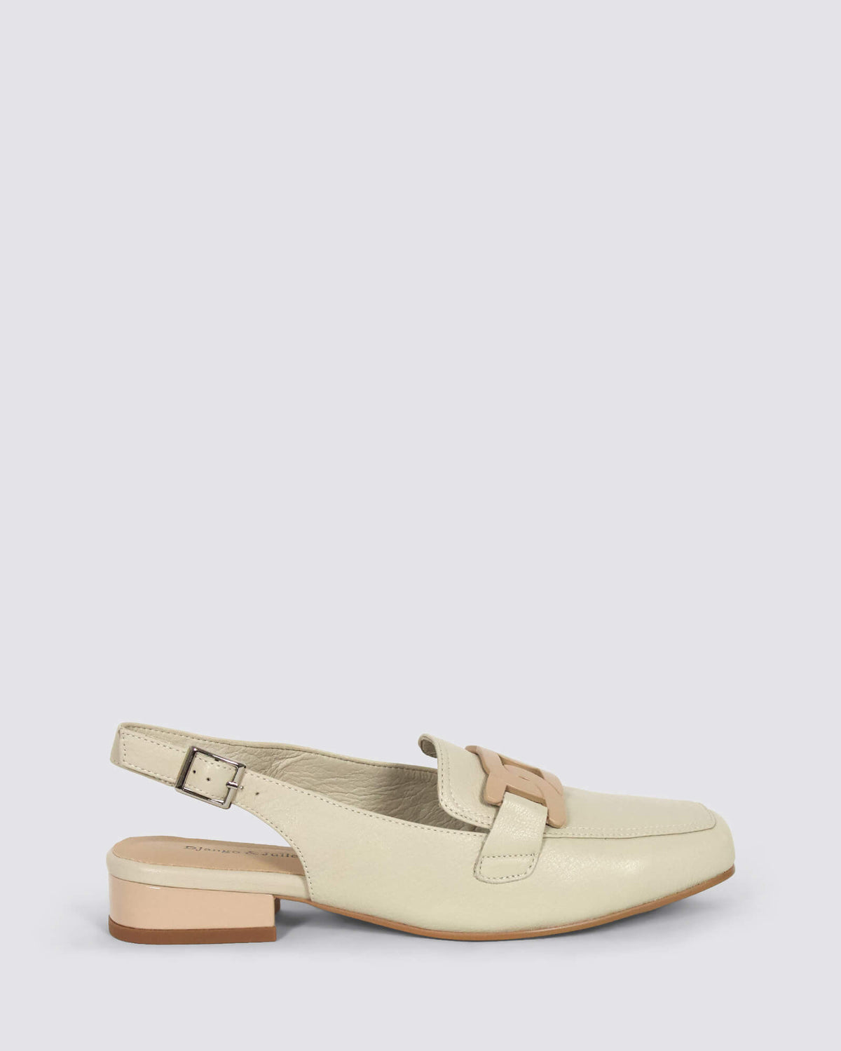 BOSSYS SLINGBACK LOAFERS ALMOND CAFE