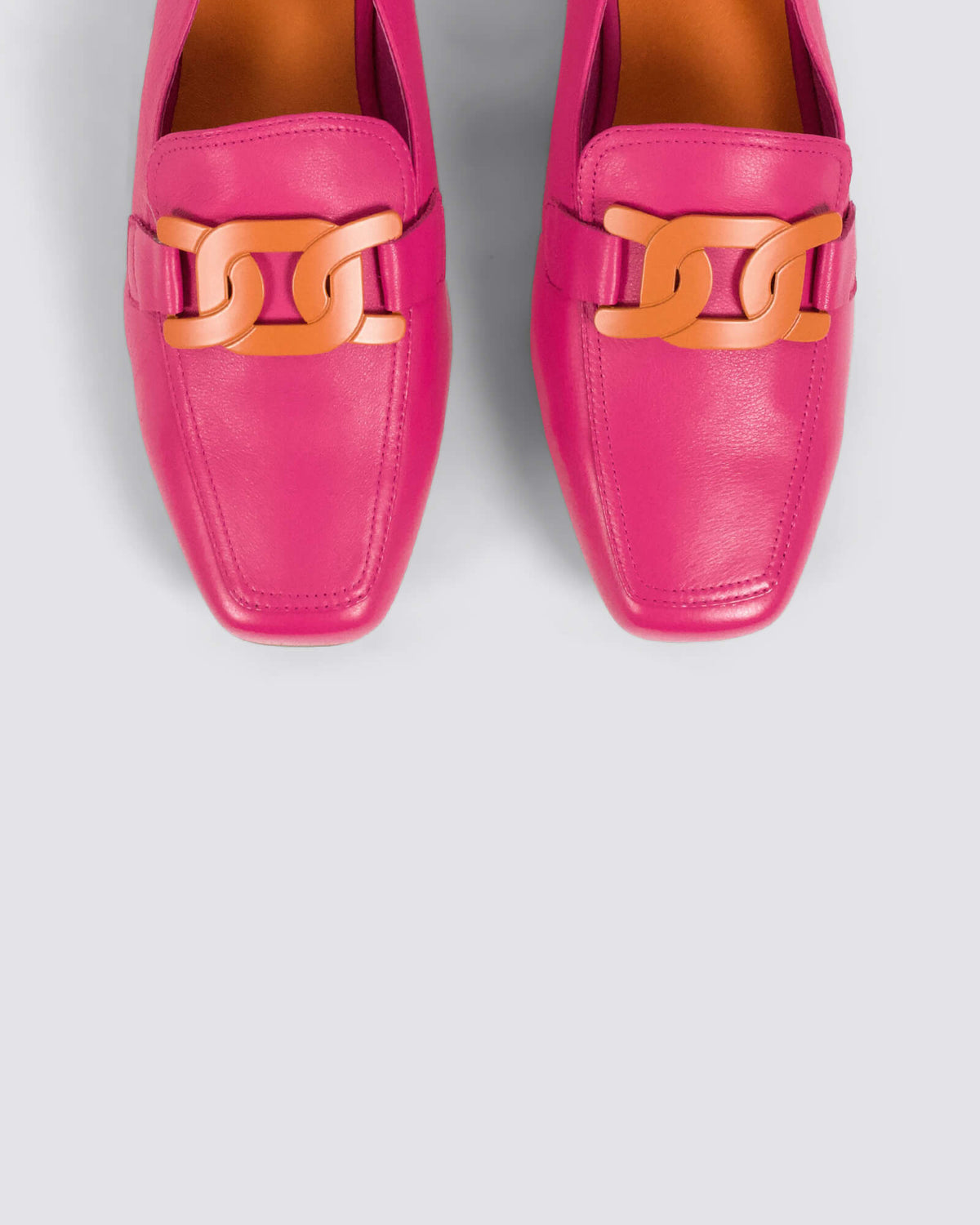 BOSSYS SLINGBACK LOAFERS FUCHSIA ORANGE