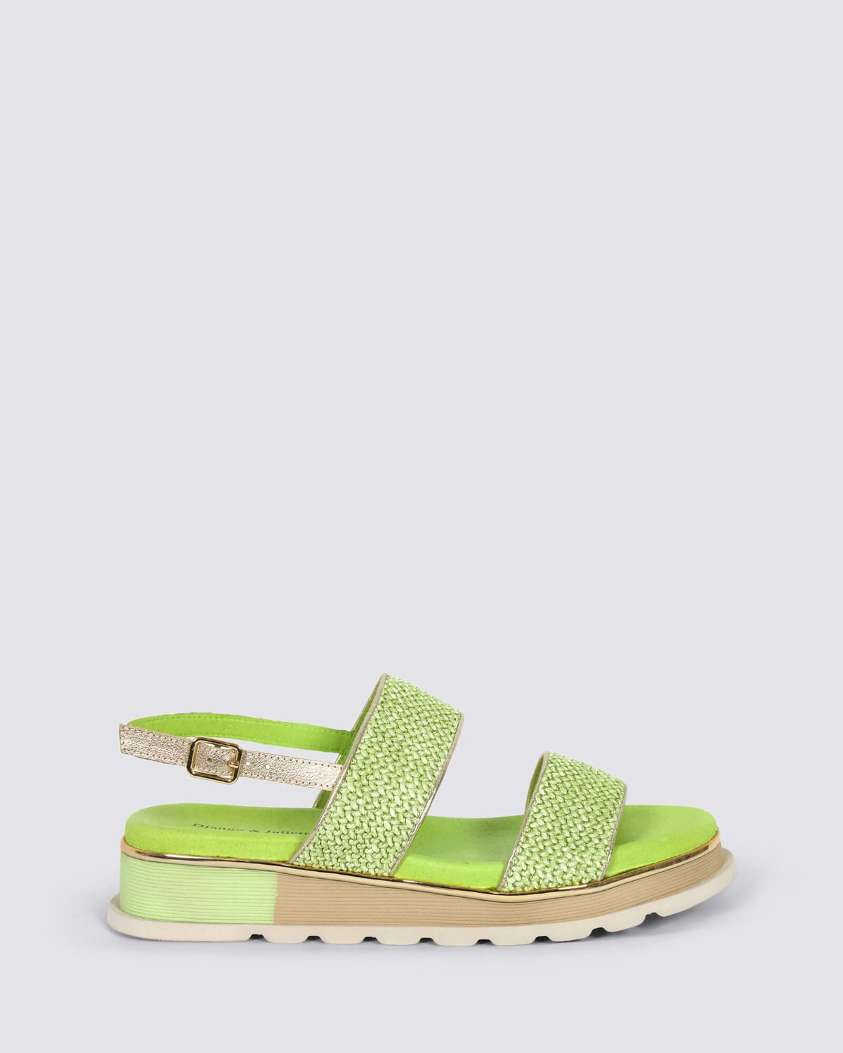 CADETTE SANDALS APPLE GOLD