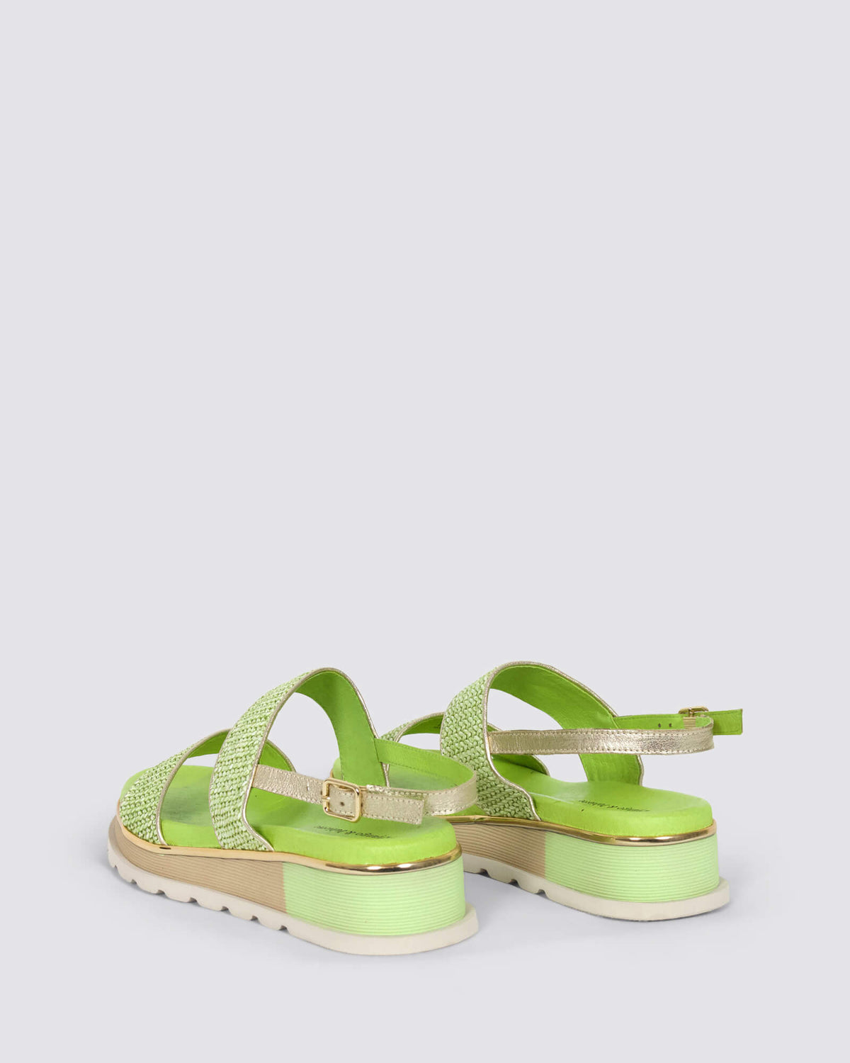 CADETTE SANDALS APPLE GOLD