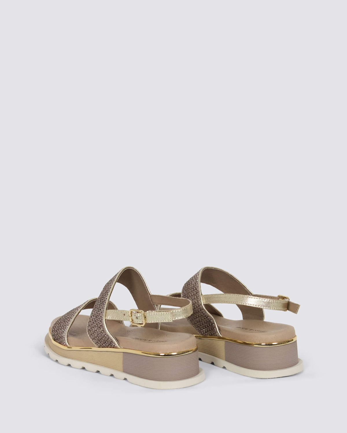 CADETTE SANDALS MOCCA GOLD