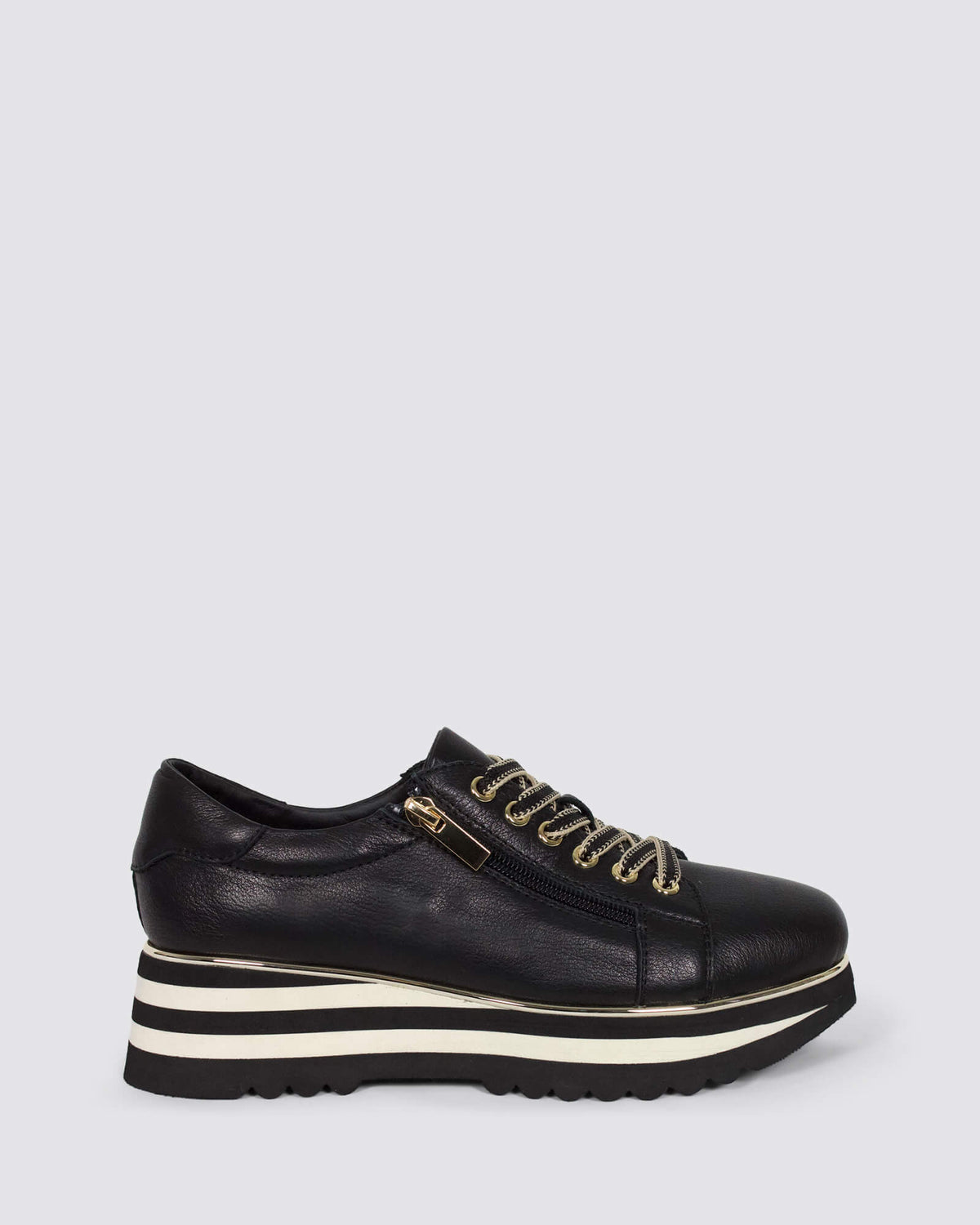 EAMMES PLATFORM SNEAKERS BLACK