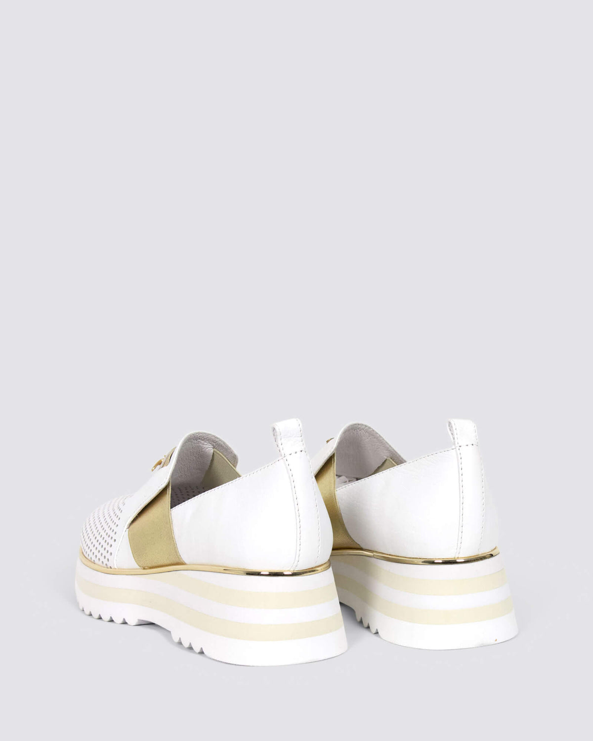 ENSOM SNEAKERS WHITE/GOLD