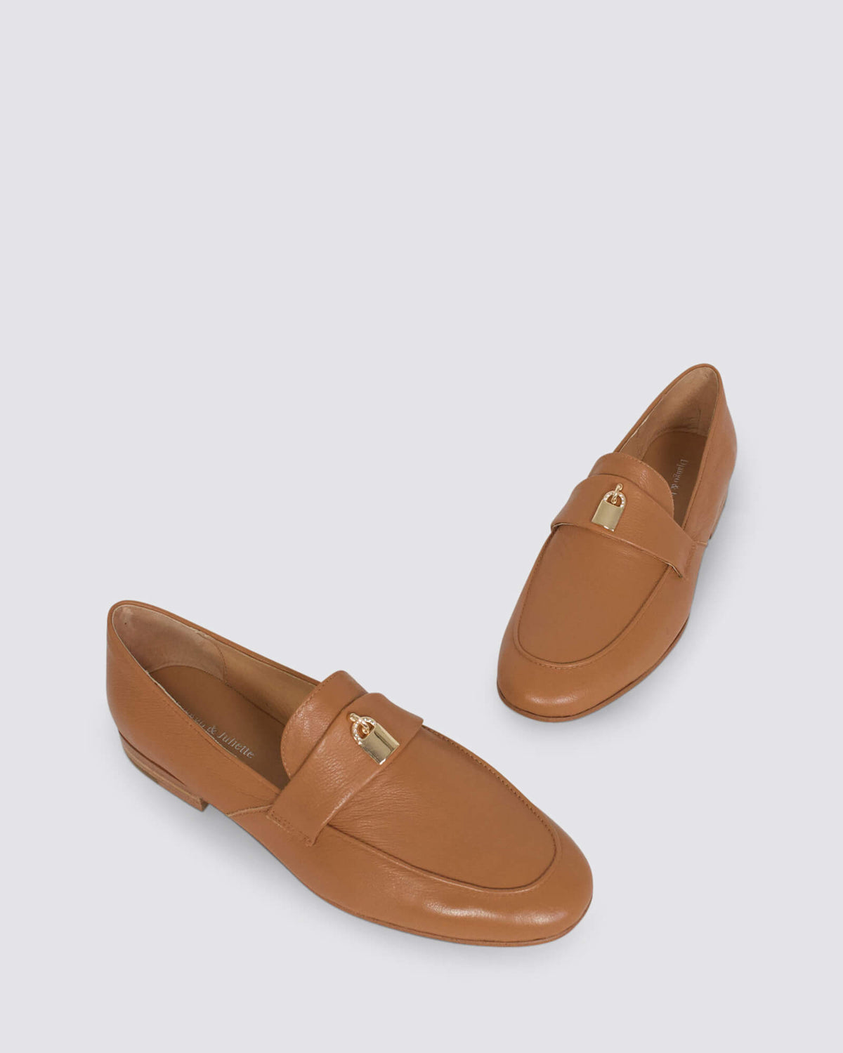 IBETTO LOAFERS DARK TAN LEATHER