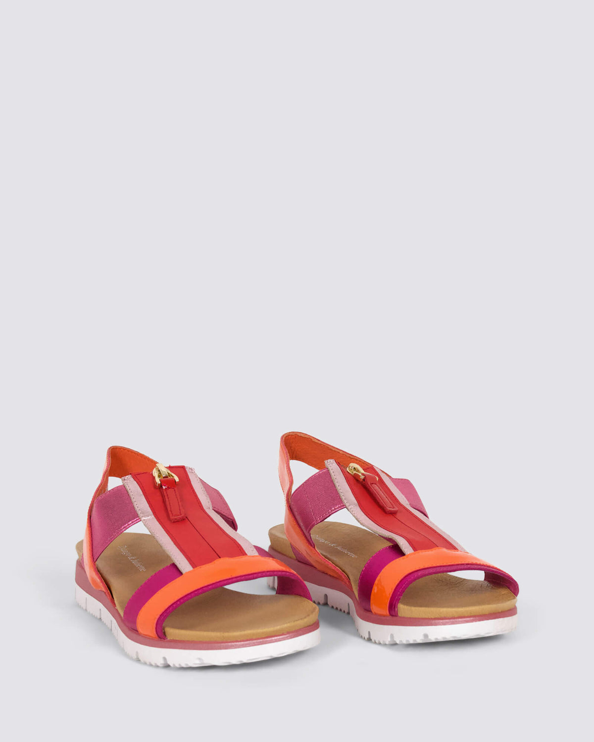 LEMPER SANDALS FUCHSIA ORANGE