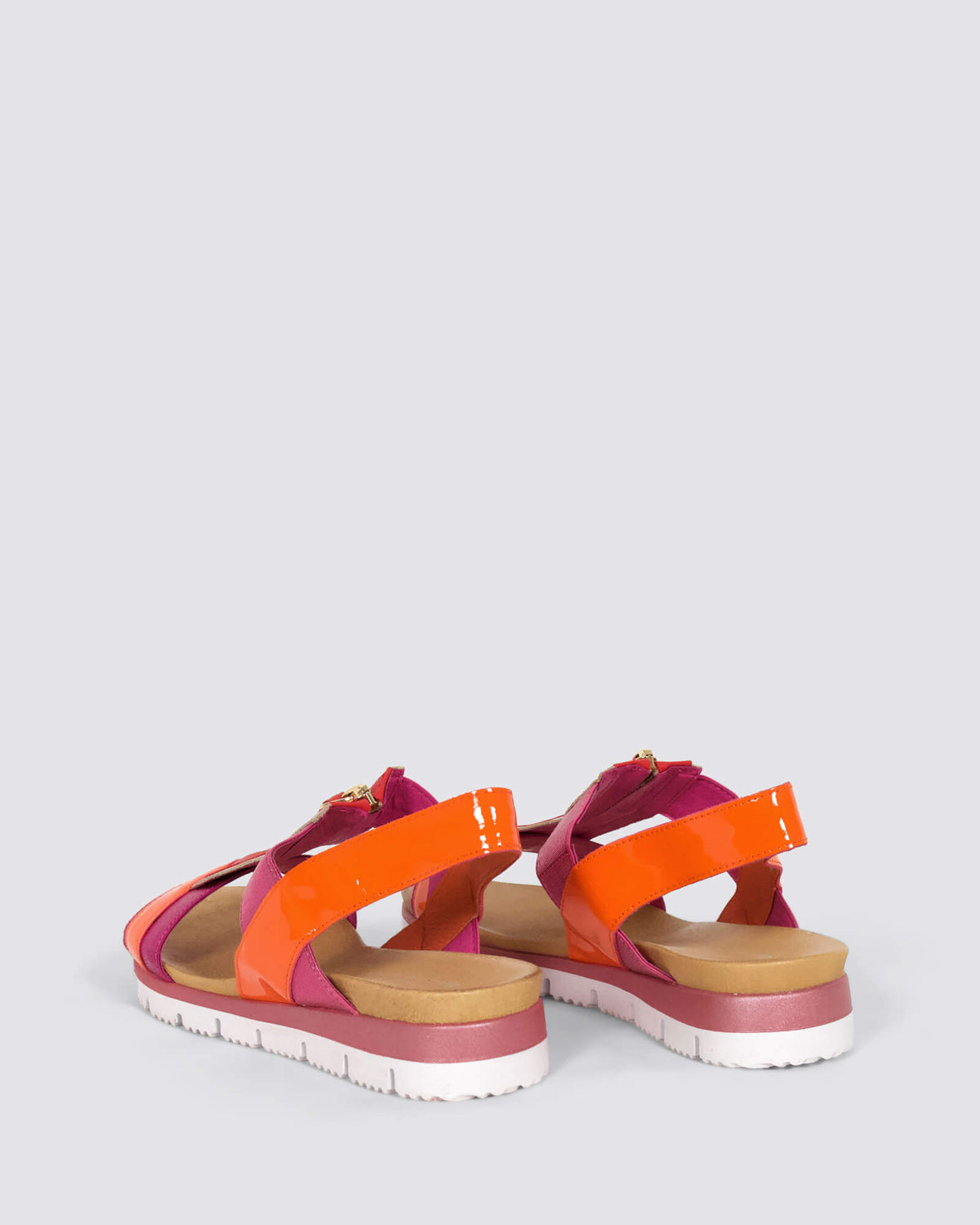 LEMPER SANDALS FUCHSIA ORANGE