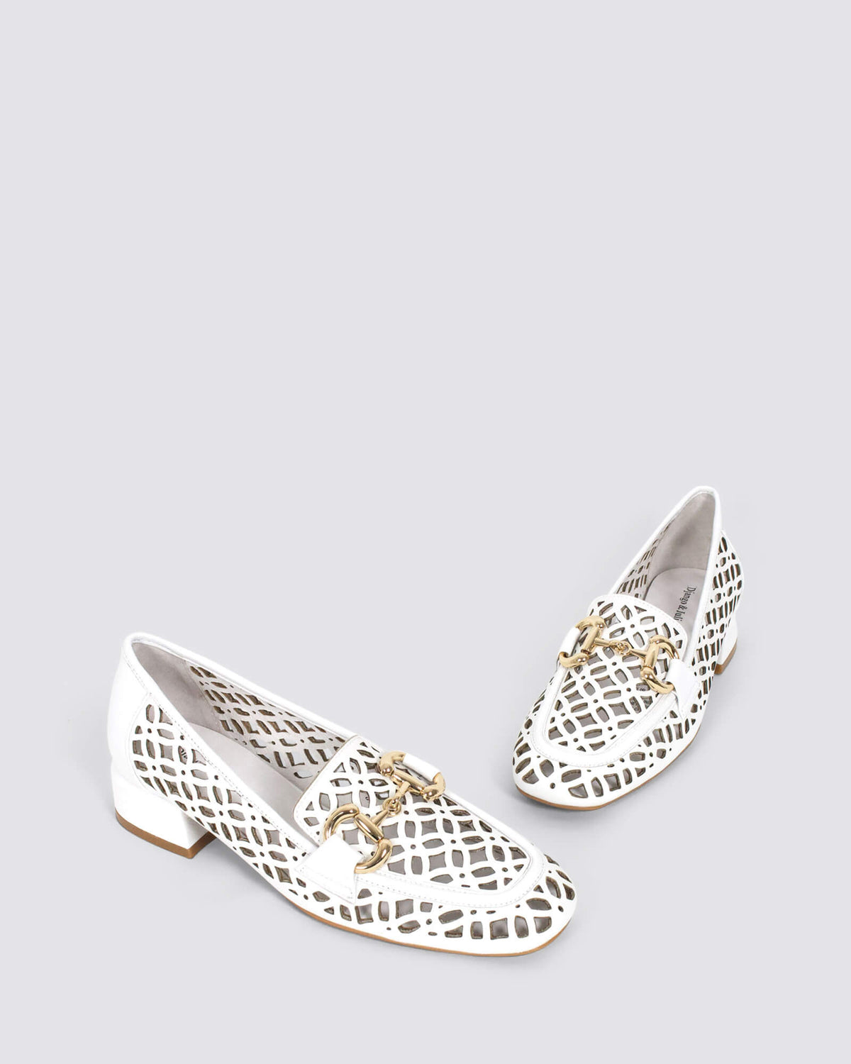 VILLIS LOAFERS WHITE LEATHER