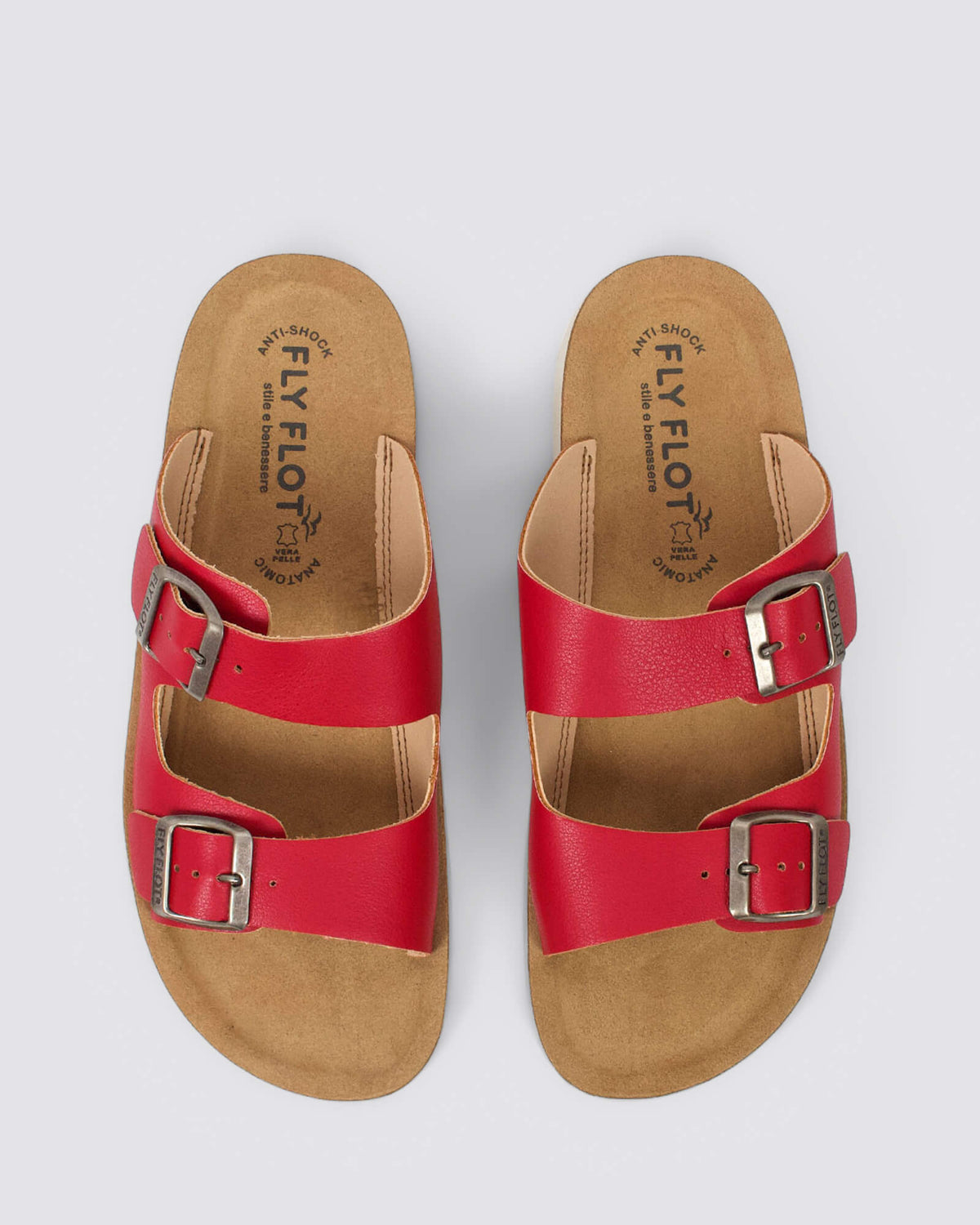 77G64 WOMENS SANDALS ROSSO