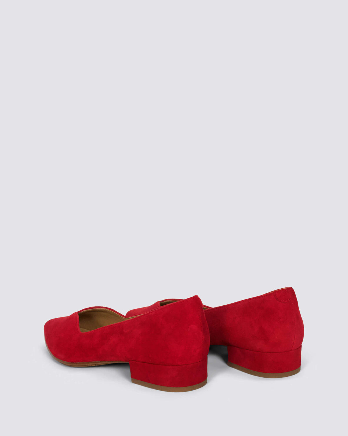 AVA FLATS RED SUEDE