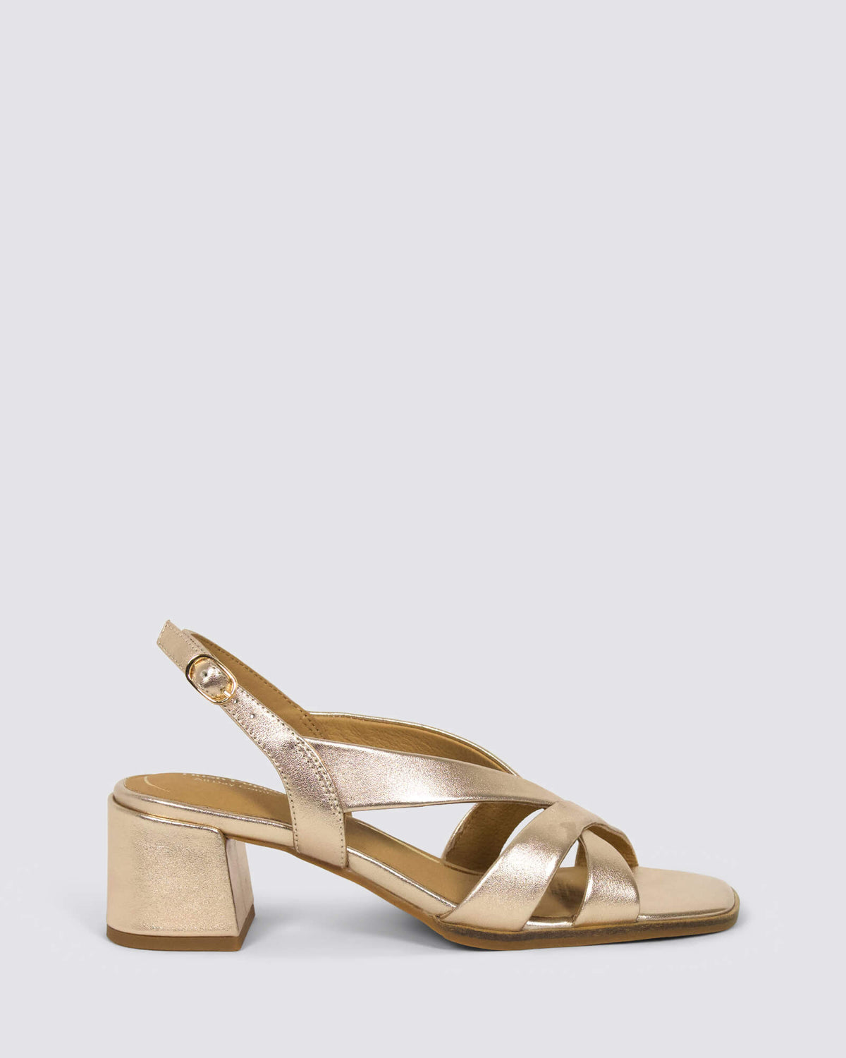 KABOO HEELS SOFT GOLD
