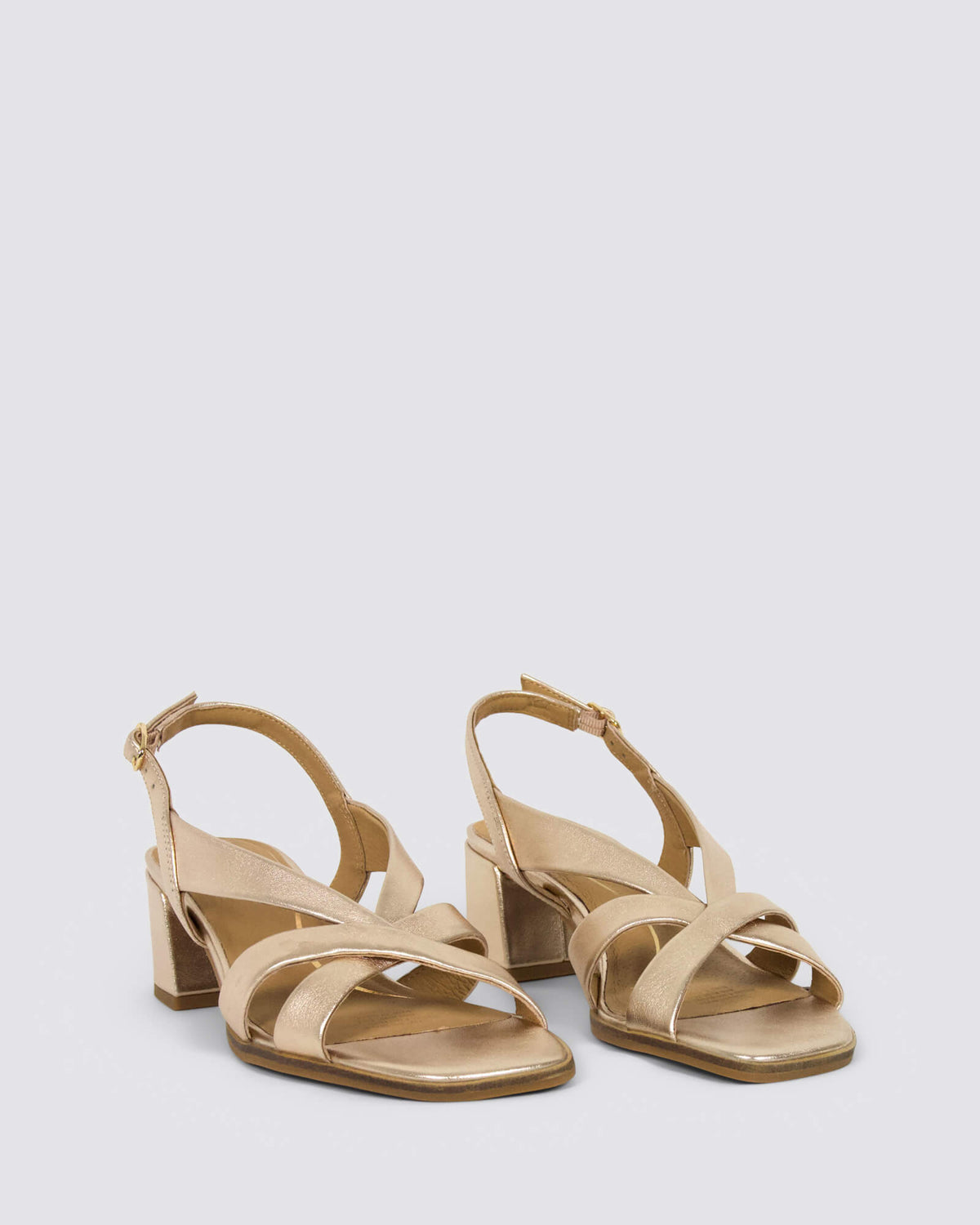 KABOO HEELS SOFT GOLD