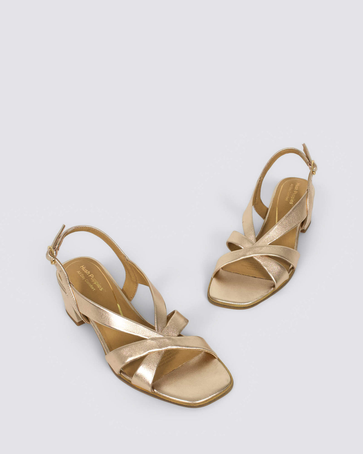 KABOO HEELS SOFT GOLD
