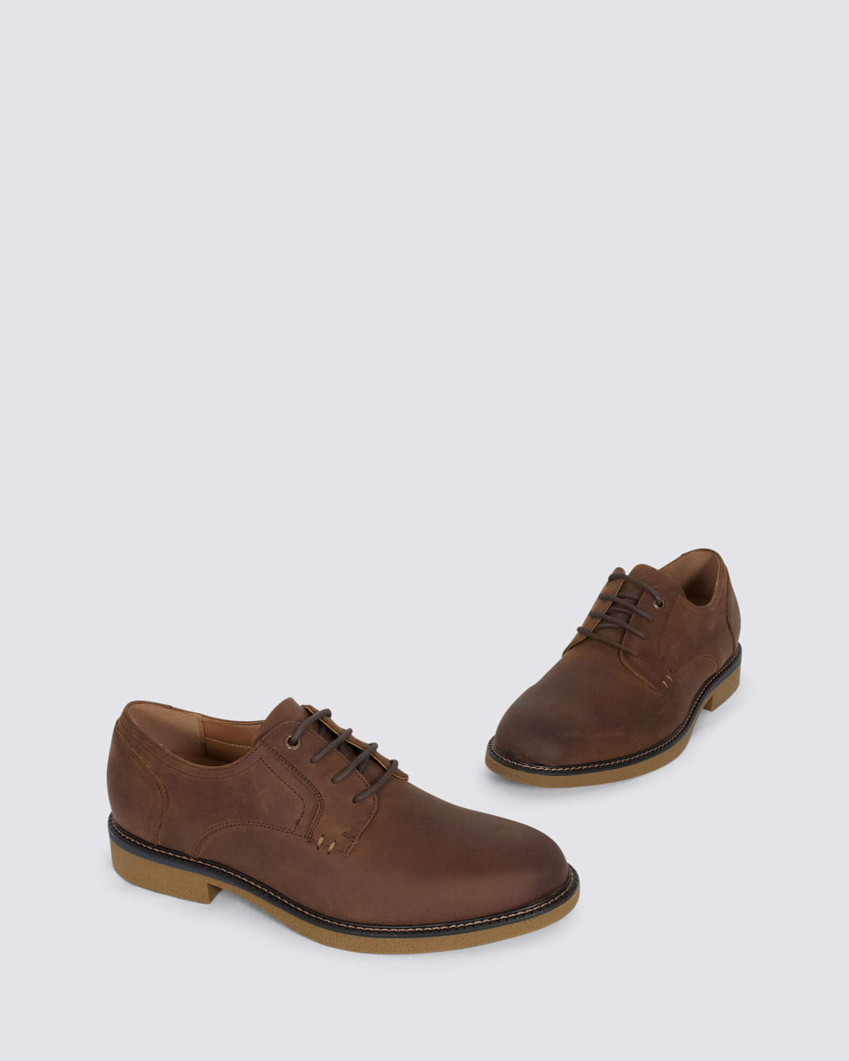 MANCHESTER DRESS SHOES BROWN RUB