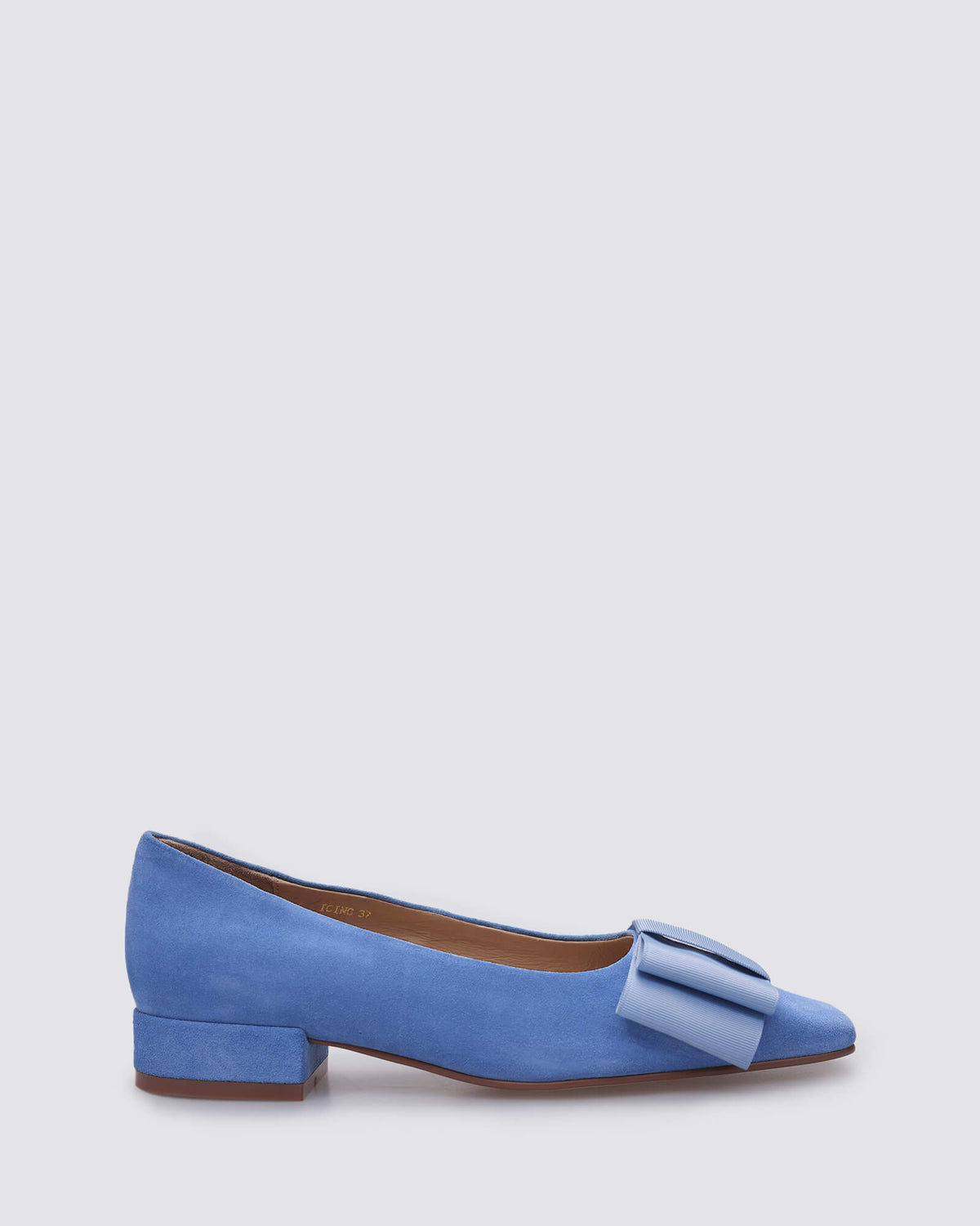 ICING FLATS CORNFLOWER SUEDE