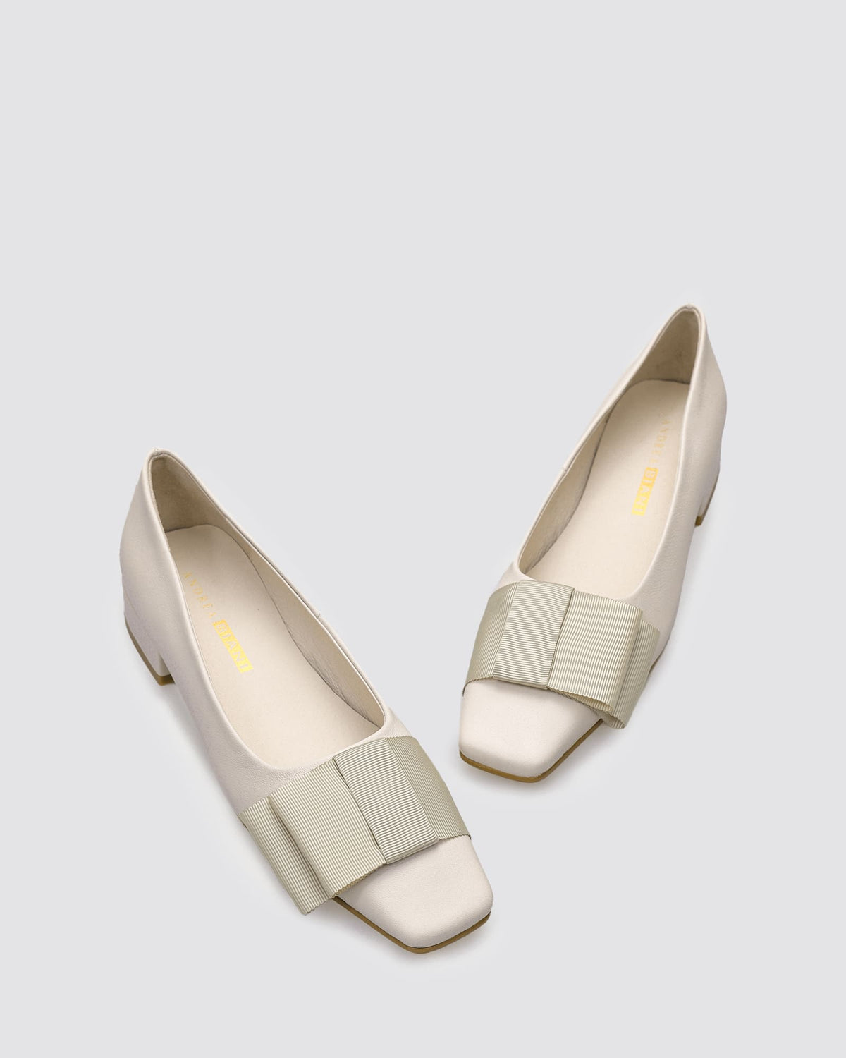 ICING FLATS DOVE LEATHER