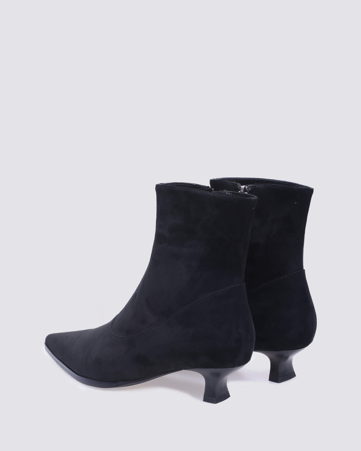 JELLY ANKLE BOOTS BLACK MICRO