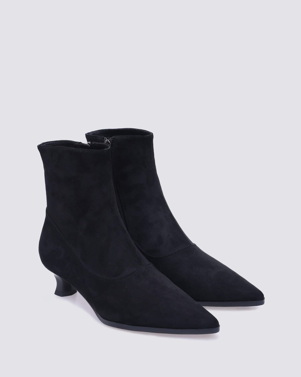 JELLY ANKLE BOOTS BLACK MICRO