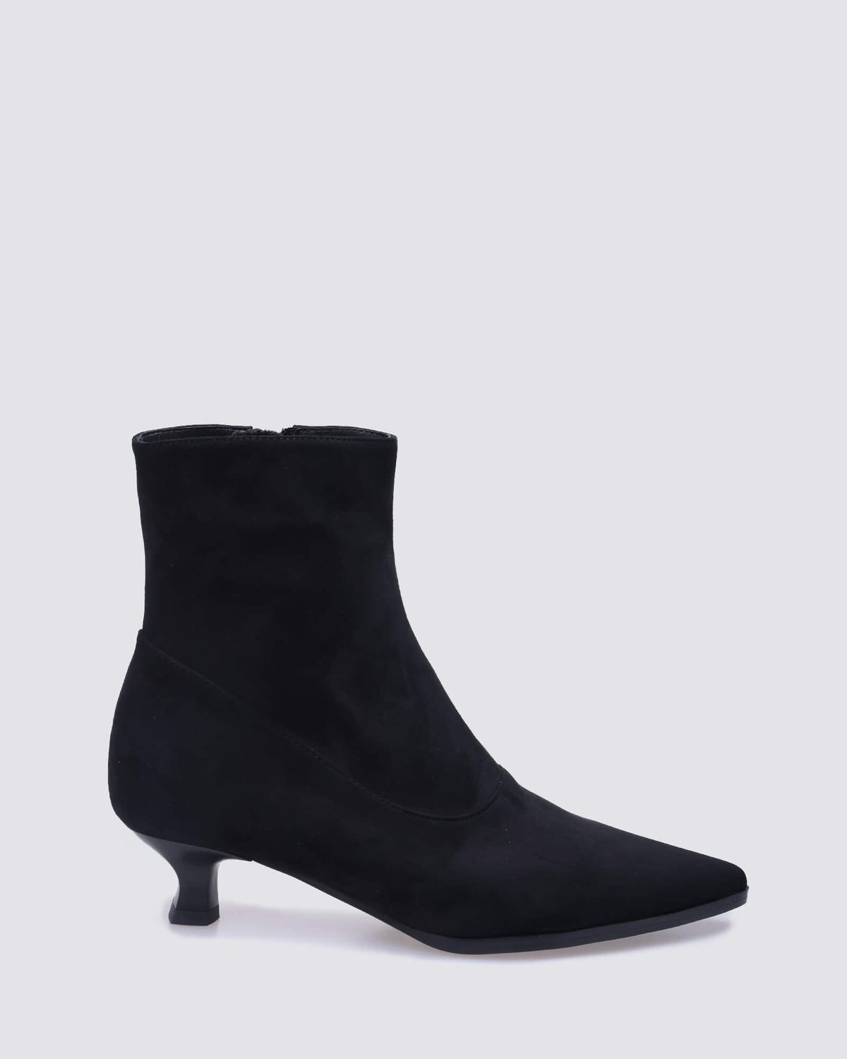 JELLY ANKLE BOOTS BLACK MICRO