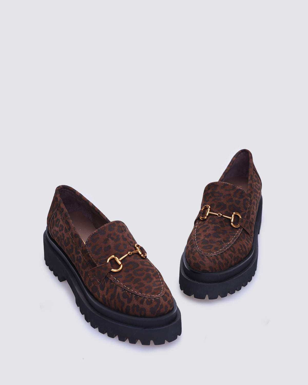 JOPLIN LOAFERS BLACK LEOPARD