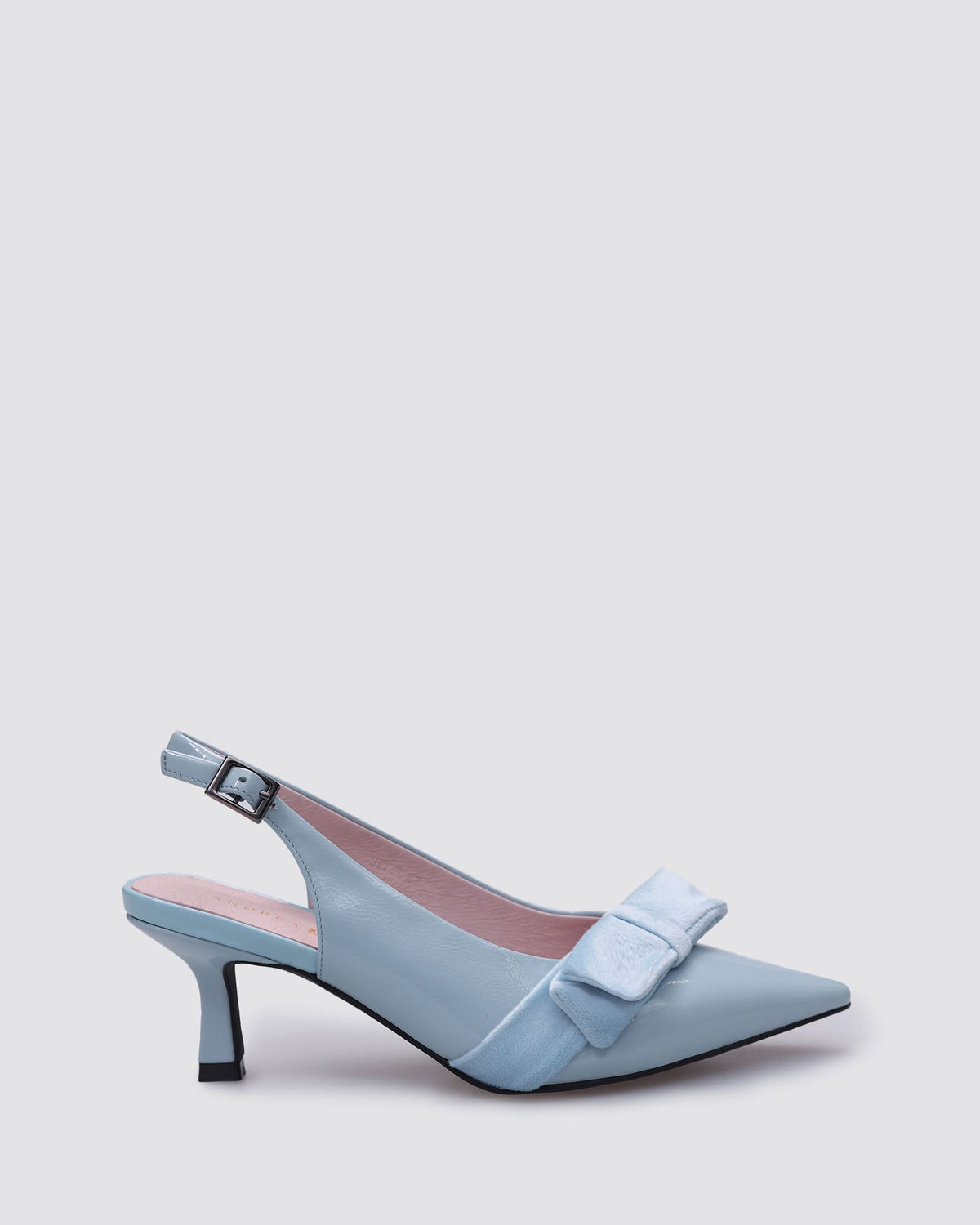 JULIA SLINGBACK HEELS SKY BLUE PATENT